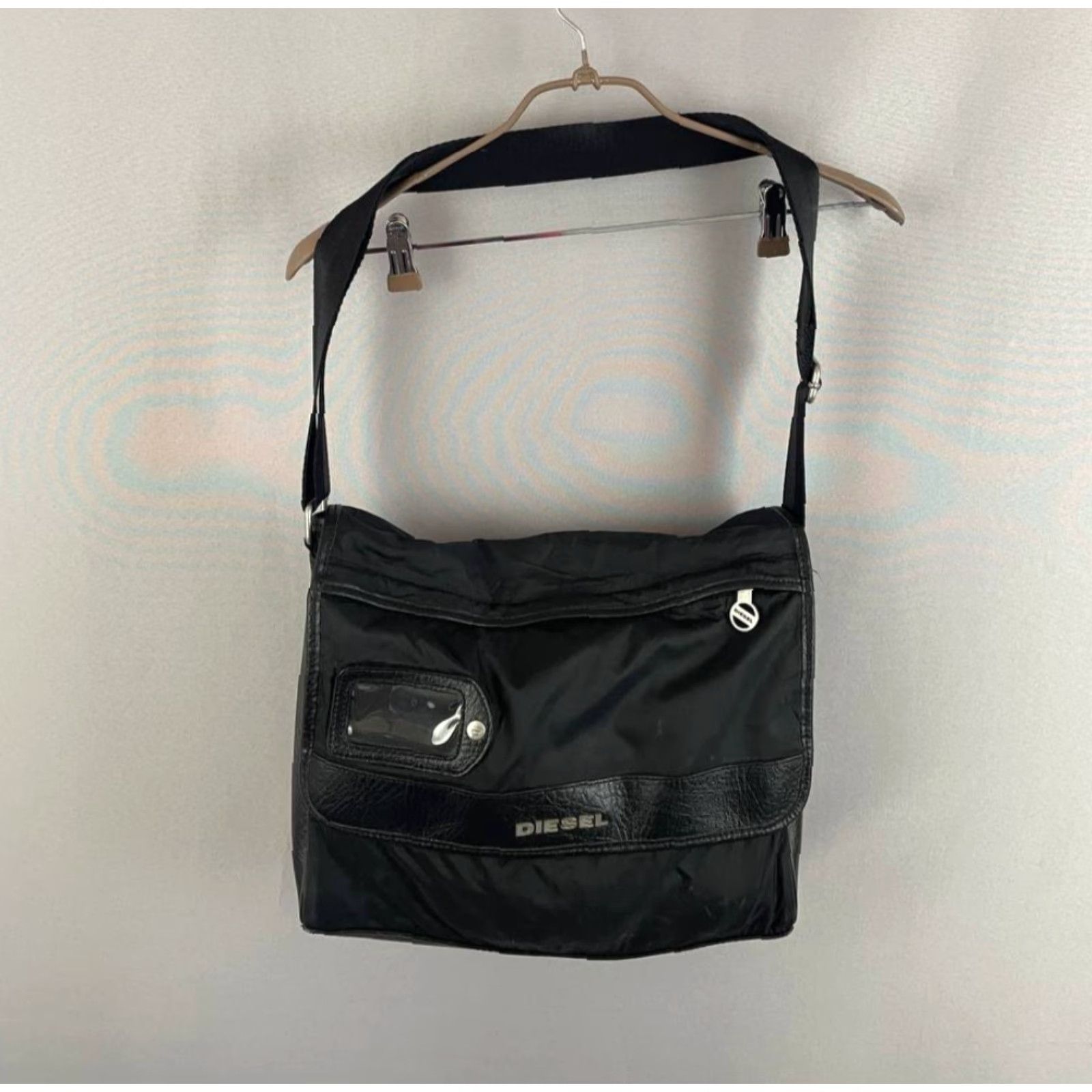Diesel Diesel Handbag Black Polyamide Crossbody Mens One Size Vintage Casual Messenger Bag Size ONE SIZE - 2 Thumbnail