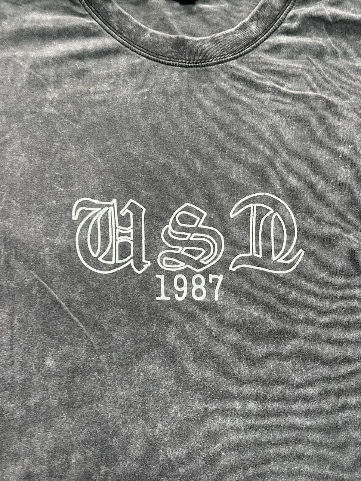 Japanese Brand VINTAGE USD SINCE 1987 ‘NEVER GIVE’ TEE VERY RARE Size US L / EU 52-54 / 3 - 3 Thumbnail