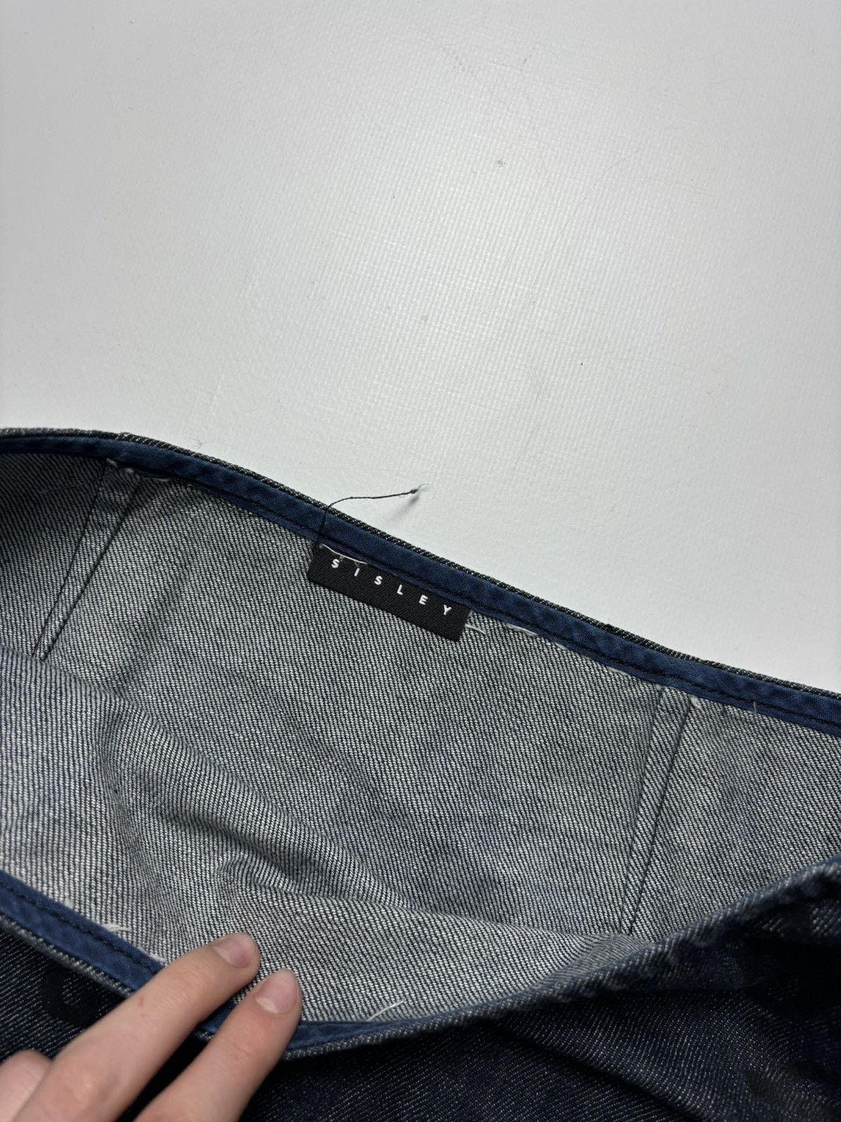 Japanese Brand × Vintage VINTAGE PRINTED PLAYBOY PLEATED MINI AVANT GARDE DENIM SKIRT Size 27" / US 4 / IT 40 - 9 Thumbnail