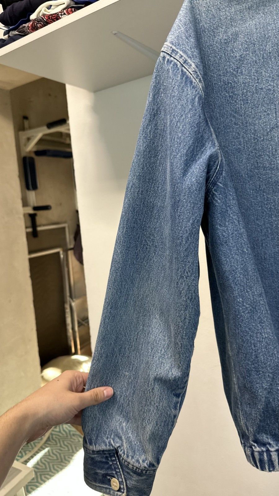 Polo Ralph Lauren 80'S POLO RALPH LAUREN distressed Zip-up Denim Jacket Size US M / EU 48-50 / 2 - 15 Thumbnail