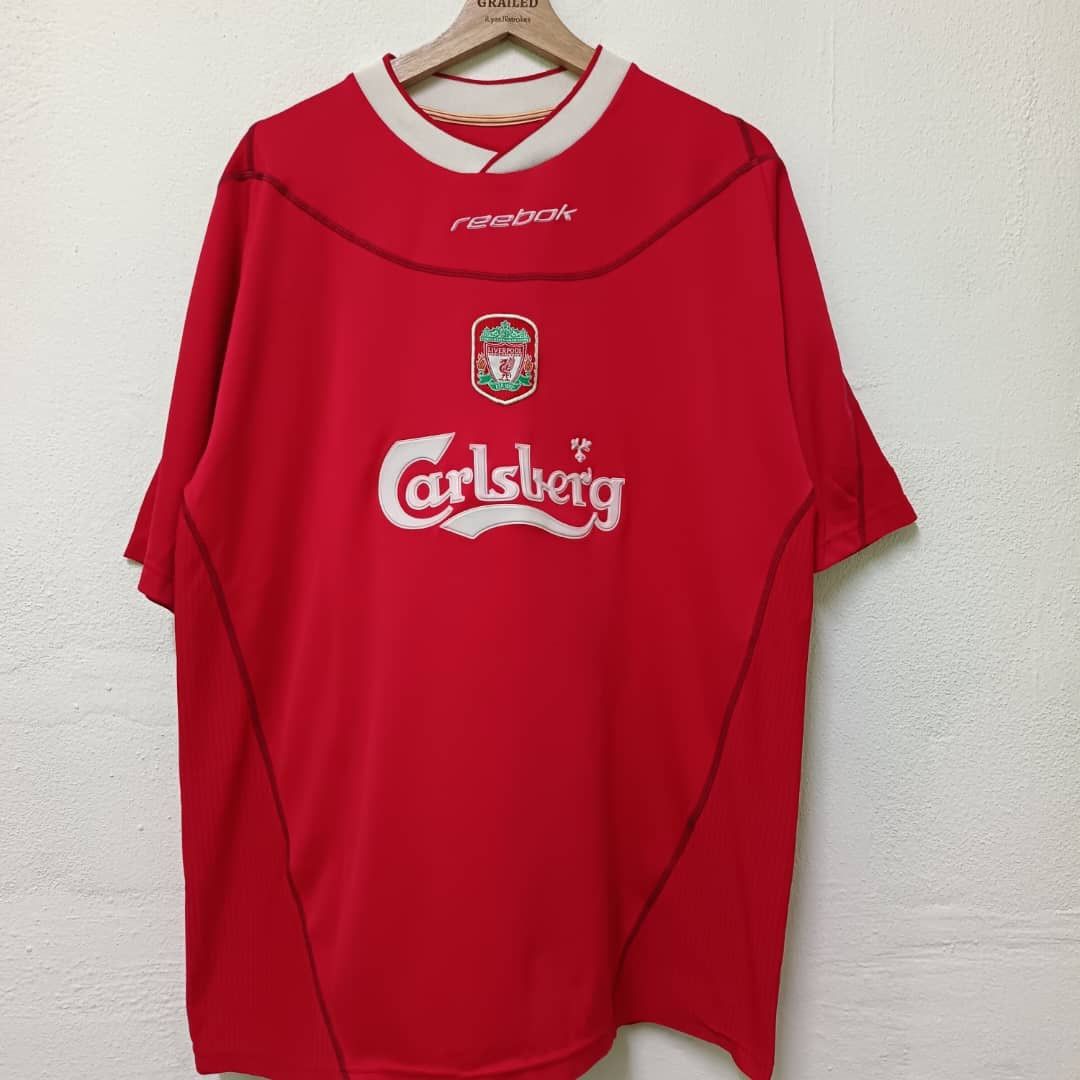 Vintage Liverpool Reebok 2001-2002 Jersey Shirt Tee