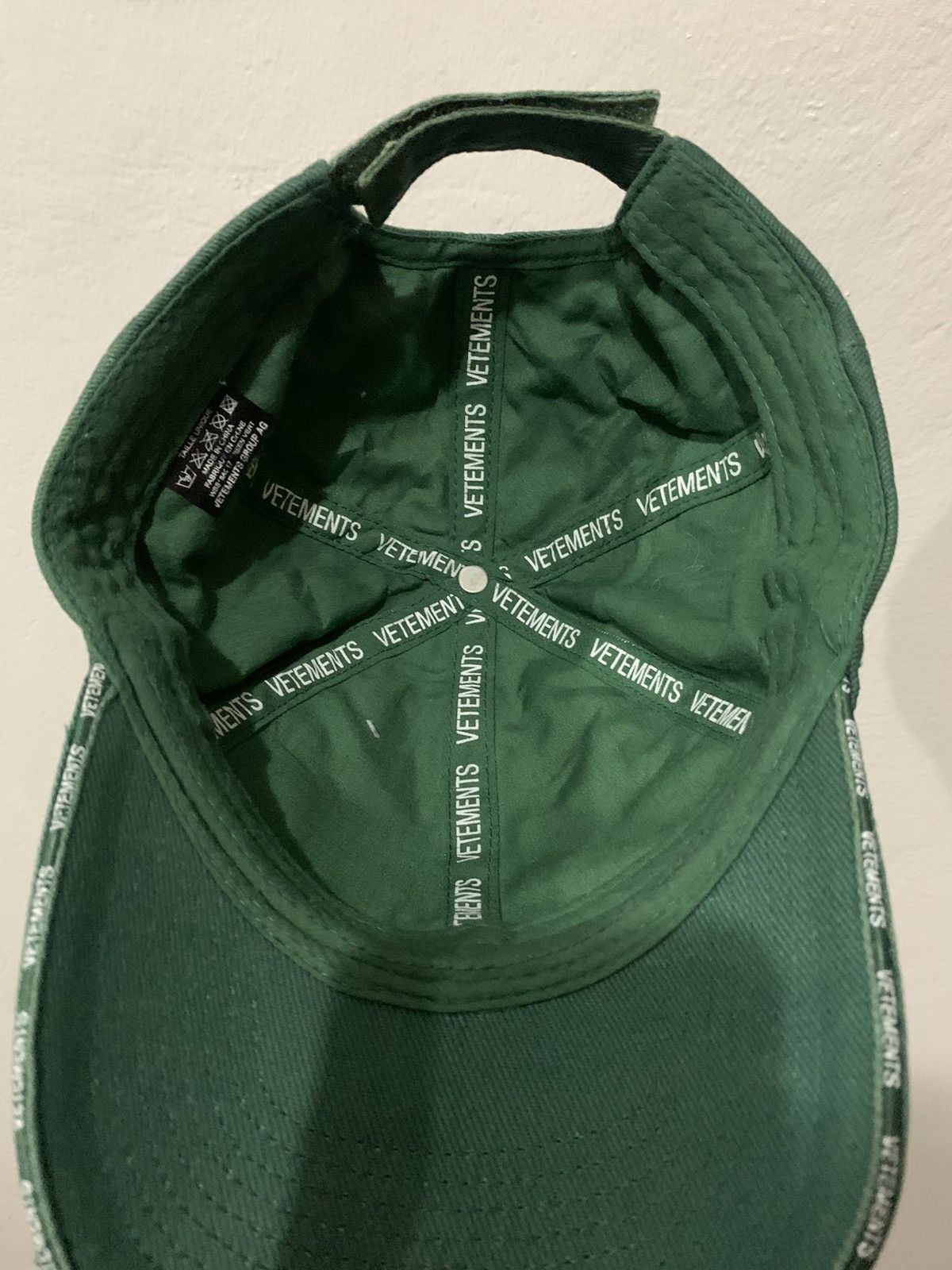 Vetements Vetements Green Hat Size ONE SIZE - 4 Thumbnail