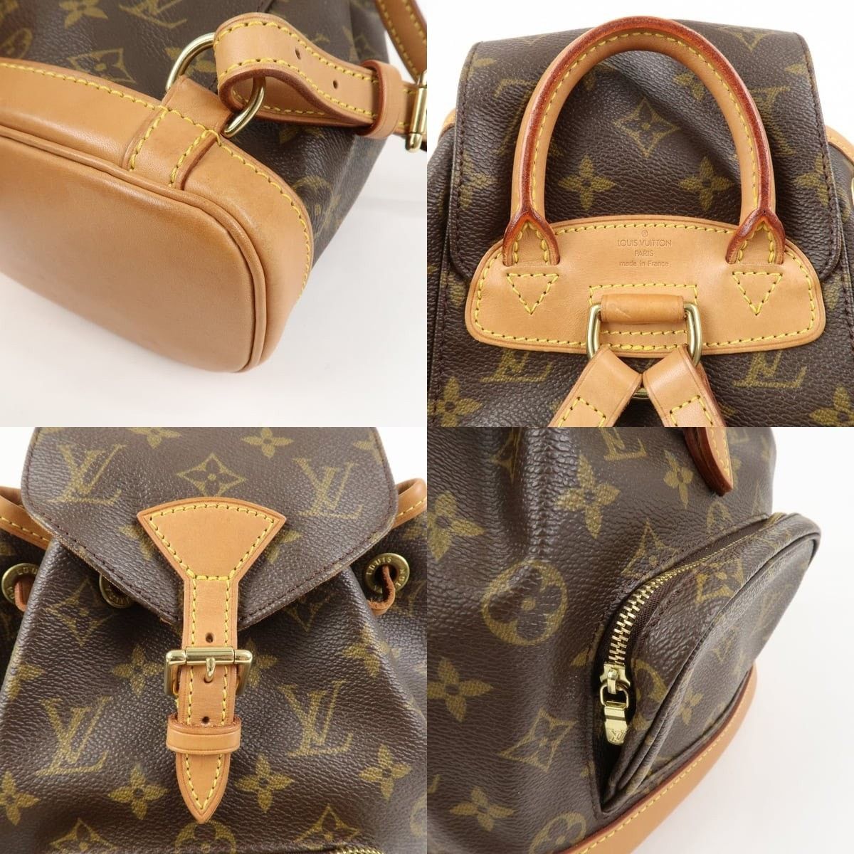 Louis Vuitton Louis Vuitton Monogram Mini Montsouris Backpack Size ONE SIZE - 6 Thumbnail