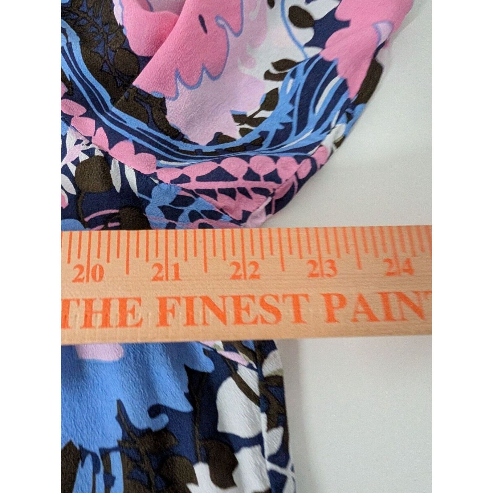 Talbots Talbots Floral Blouse Womens Petite Size XL Blue Pink Size XL / US 12-14 / IT 48-50 - 10 Thumbnail