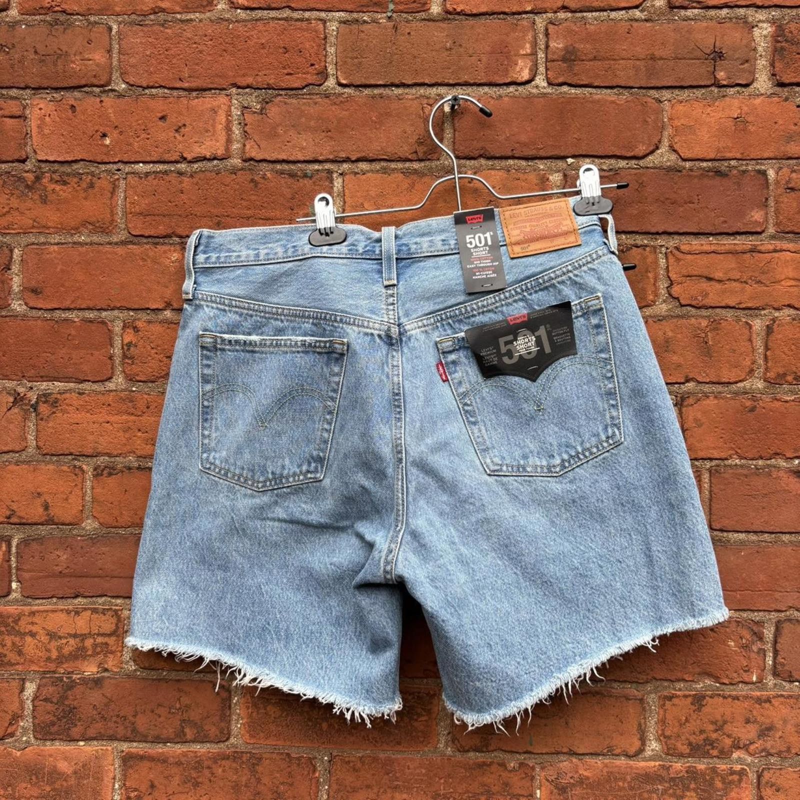 Levi's Levi's 501 Big E light washed shorts deadstock 30 Size US 30 / EU 46 - 5 Thumbnail