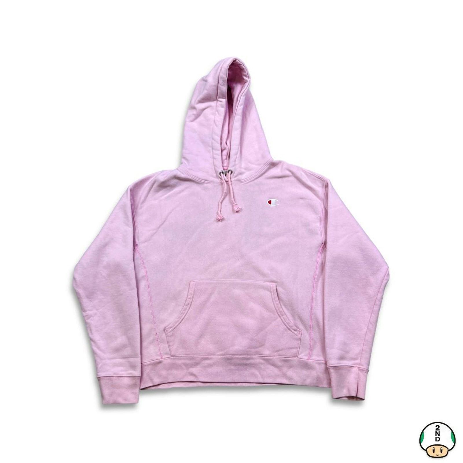 Champion × Vintage Champion Hoodie Medium Reverse Weave Pullover Sweatshirt Size M / US 6-8 / IT 42-44 - 1 Thumbnail
