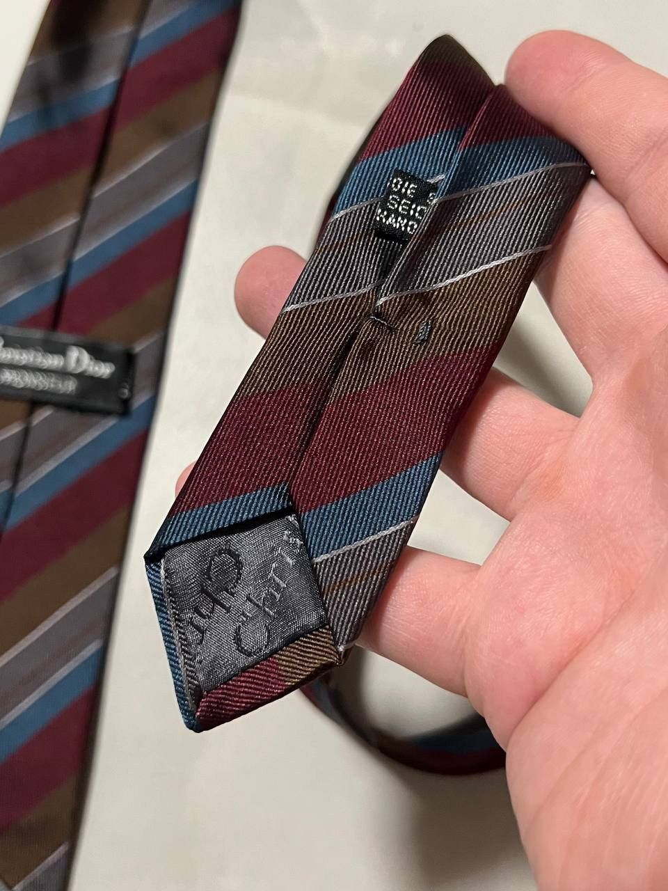 Christian Dior Monsieur Rare Vintage Christian Dior Tie Size ONE SIZE - 6 Thumbnail