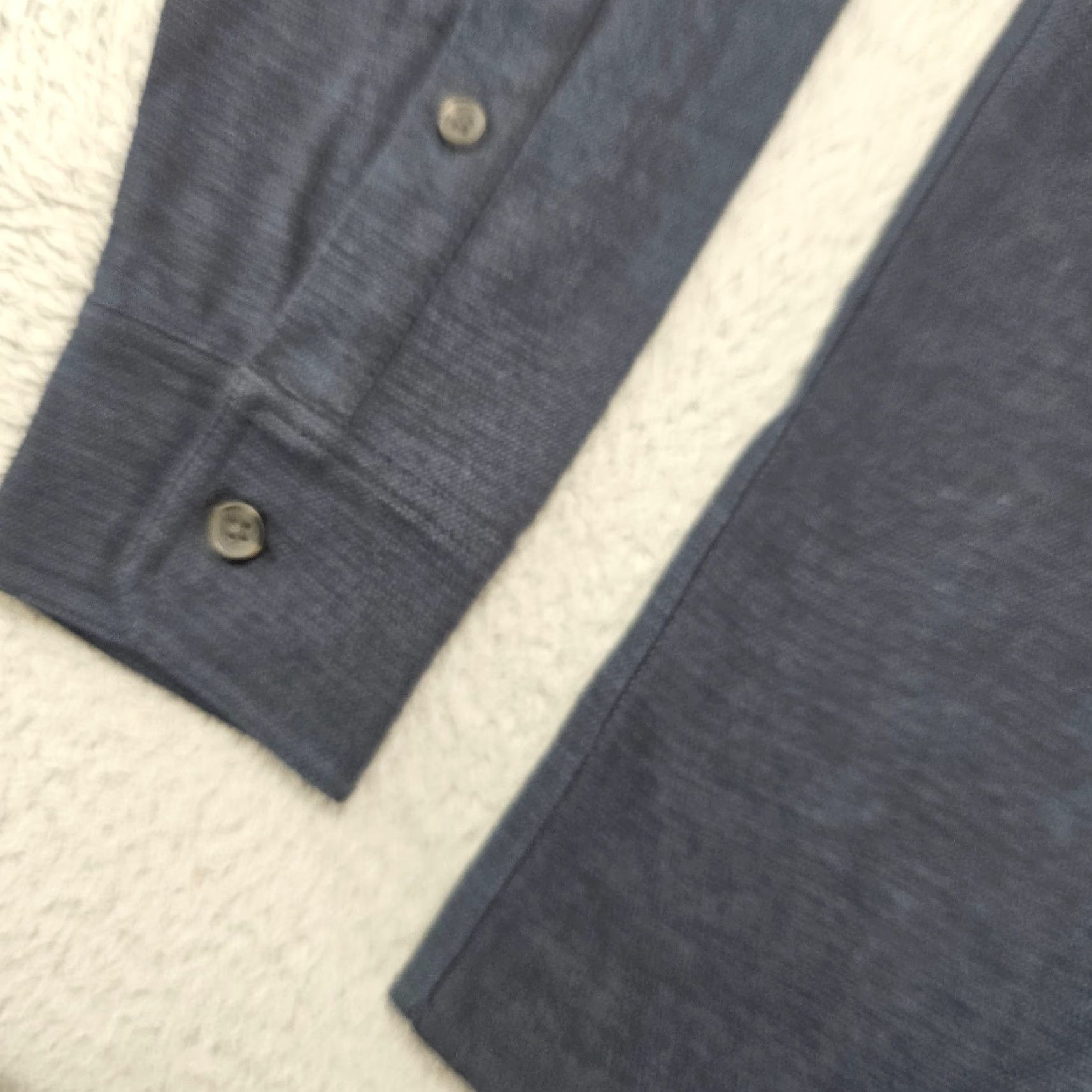 Vintage 32 Degrees Flannel Shirt Mens Small Blue Cotton Blend Lightweight Soft Stretch Shirt Size US S / EU 44-46 / 1 - 5 Thumbnail