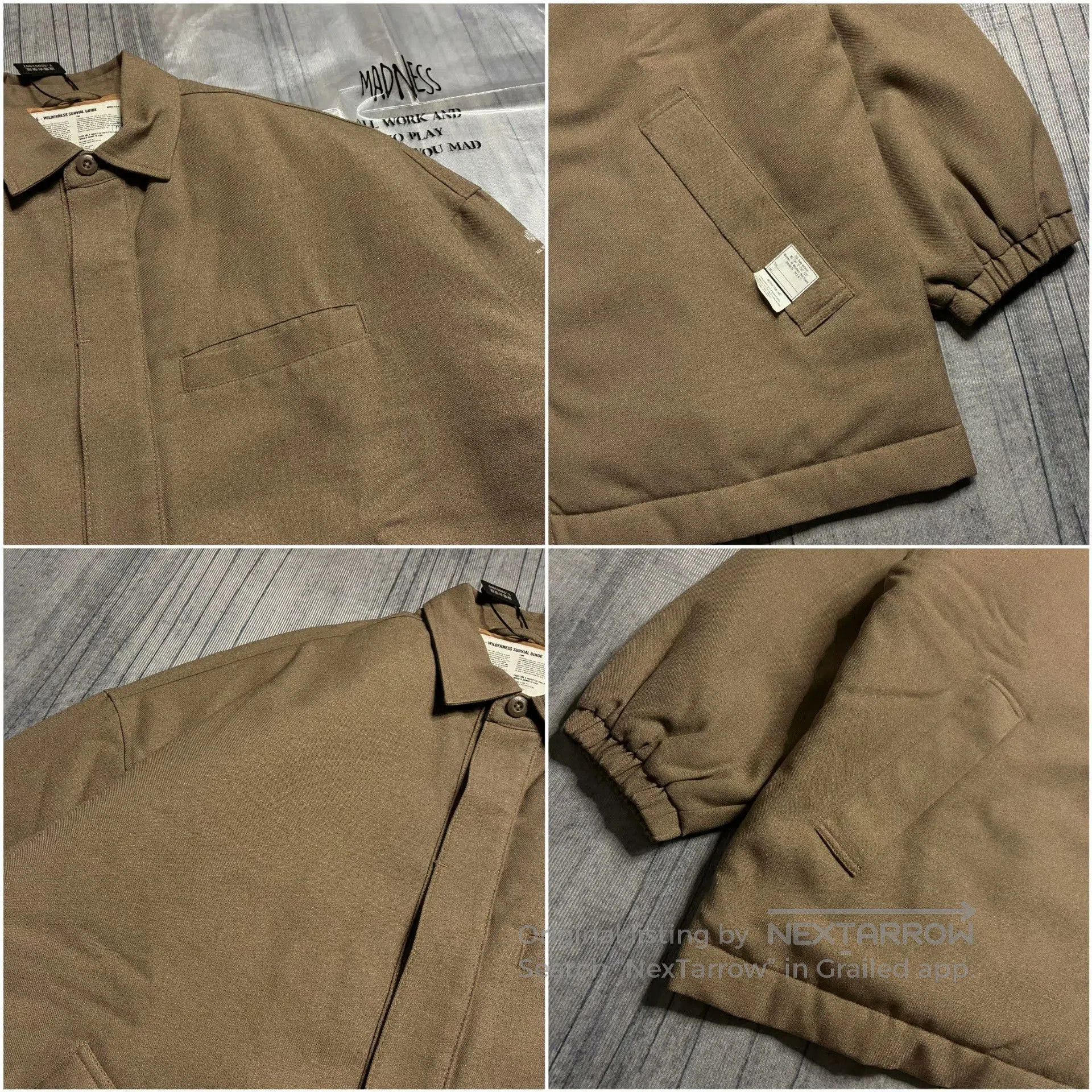 Madness MADNESS 22AW Balmaccan Cotton Coat. Size US L / EU 52-54 / 3 - 3 Thumbnail