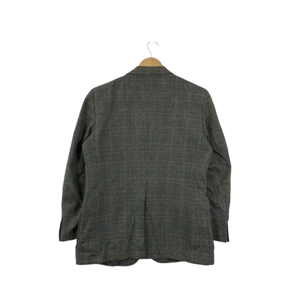 Emanuel Ungaro Vintage EMANUEL UNGARO PARIS Herringbone Blazer Coat Peacoat Size M / US 6-8 / IT 42-44 - 7 Thumbnail