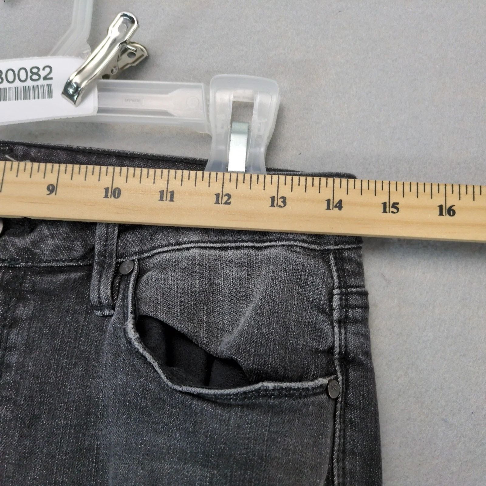 Other Unpublished Black Stretch Skinny Jeans Women's 28x28" Size 28" / US 6 / IT 42 - 5 Thumbnail