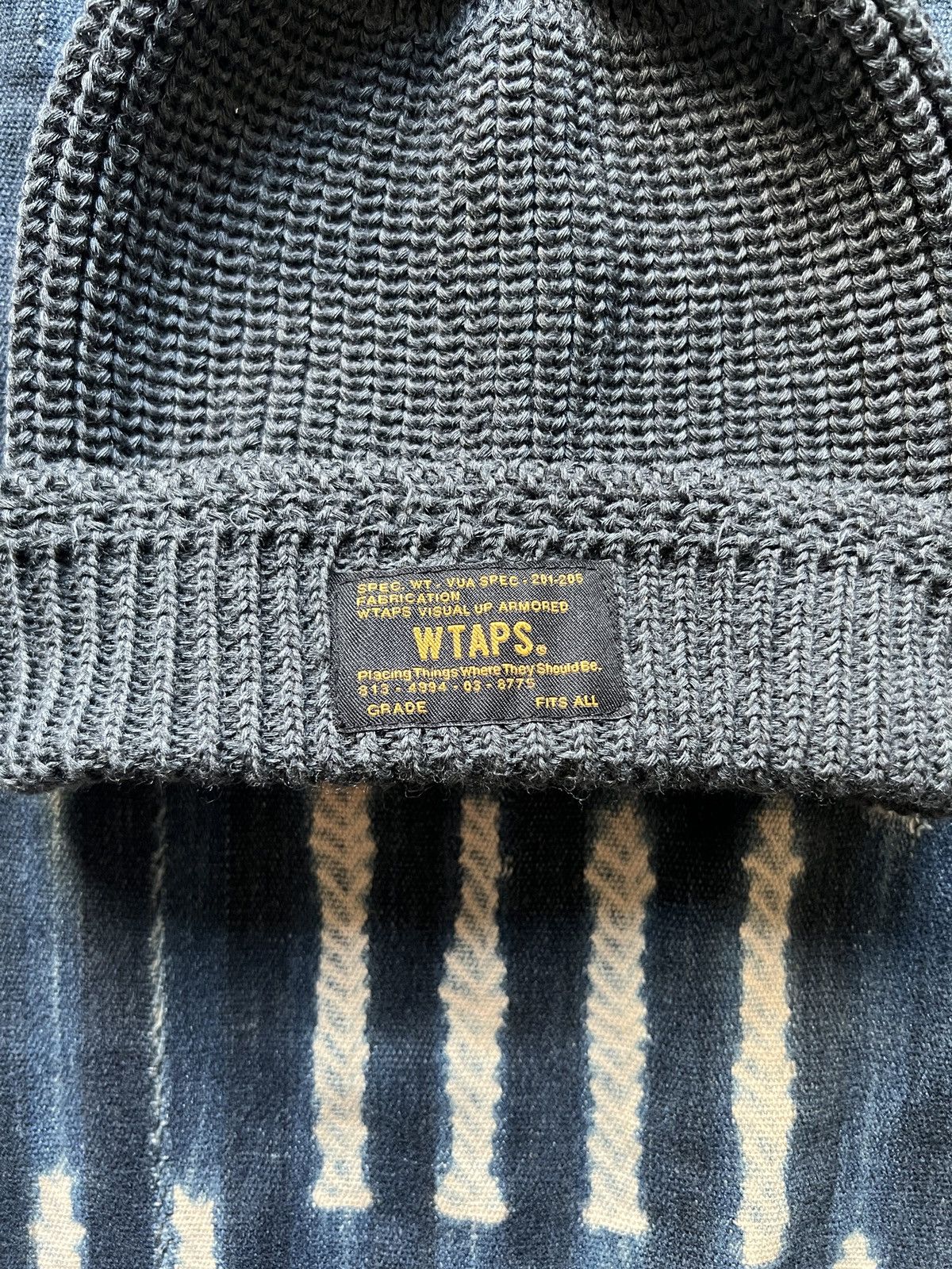 Wtaps Wtaps Beanie 01 Wool Size ONE SIZE - 4 Thumbnail