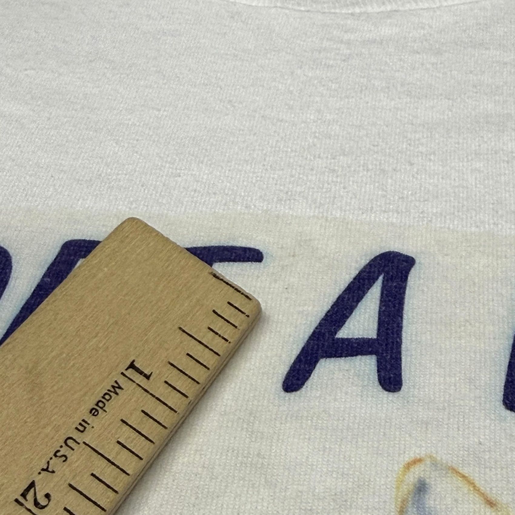 Fruit Of The Loom VINTAGE Fruit Of The Loom Shirt Mens Large White Adopt A Pet Dog Cat Tee 90s Size US L / EU 52-54 / 3 - 5 Thumbnail