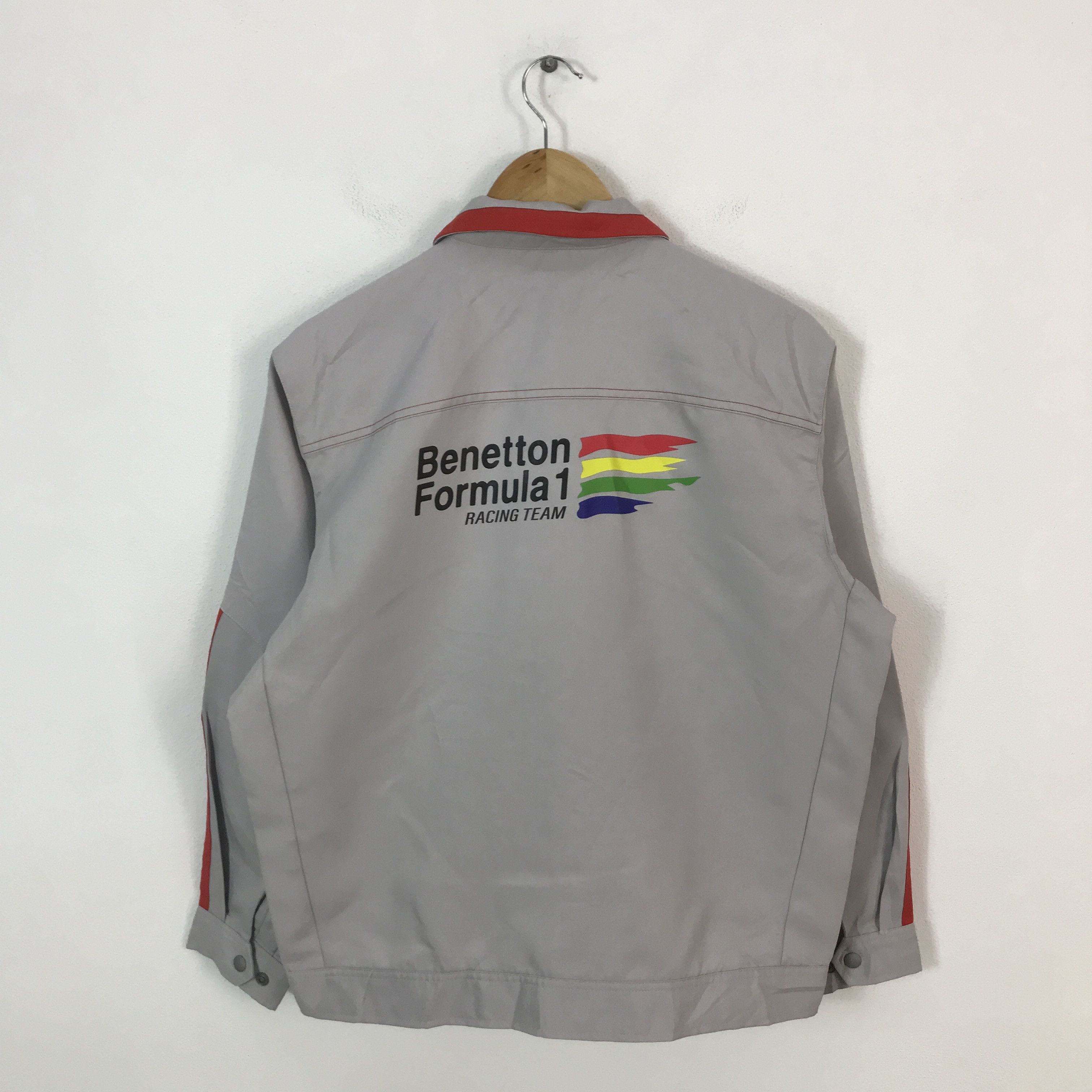 United Colors Of Benetton Vtg benetton formula 1 racing team Motorsport custom jacket Size US L / EU 52-54 / 3 - 1 Thumbnail