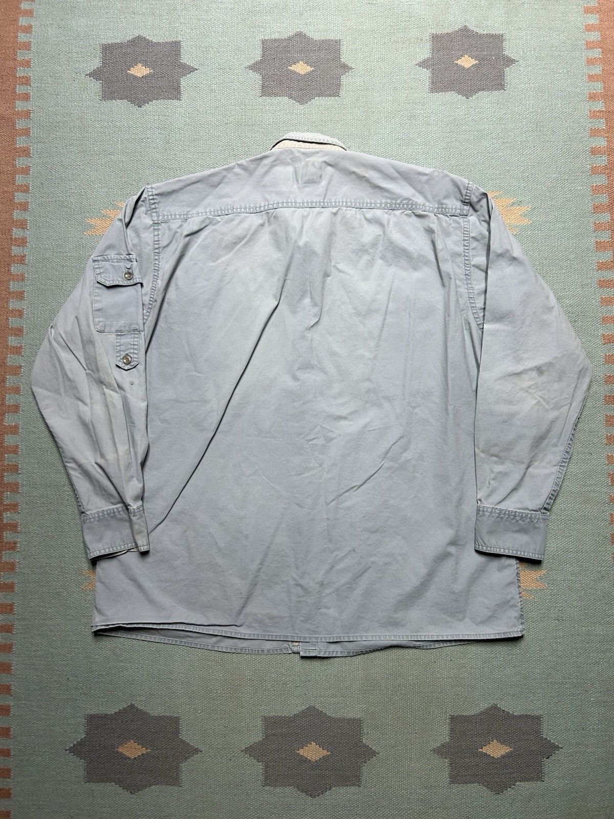 Vintage Vtg cabelas button shirt safari hiking fishing cotton XL tal Size US XL / EU 56 / 4 - 7 Thumbnail