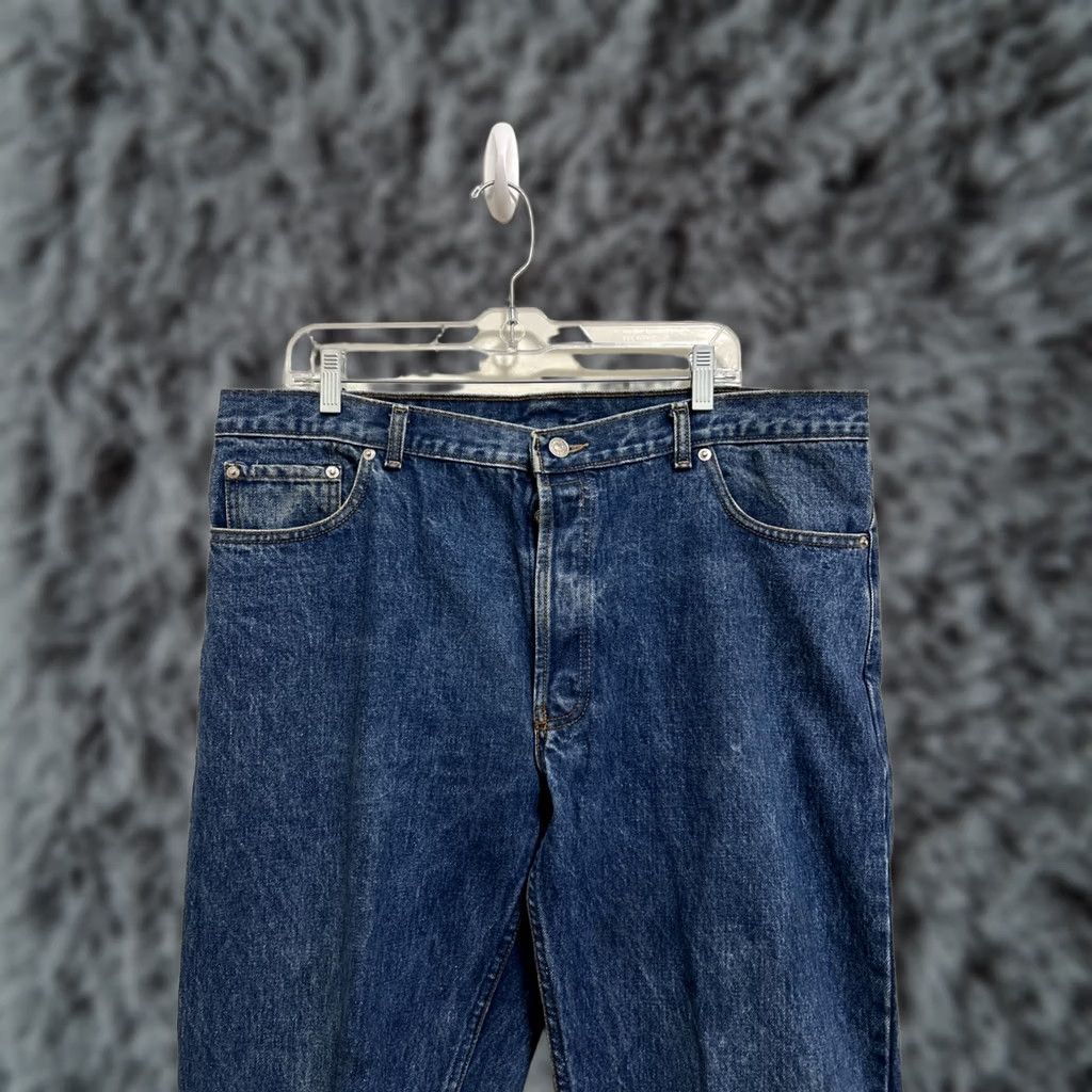 Polo Ralph Lauren Polo Ralph Lauren Jeans Mens 38x30 Blue Straight Leg USA Dungarees 5-Pocket Button Zipper Logo Cotton Denim Reg. Fit Mens Size US M / EU 48-50 / 2 - 1 Thumbnail