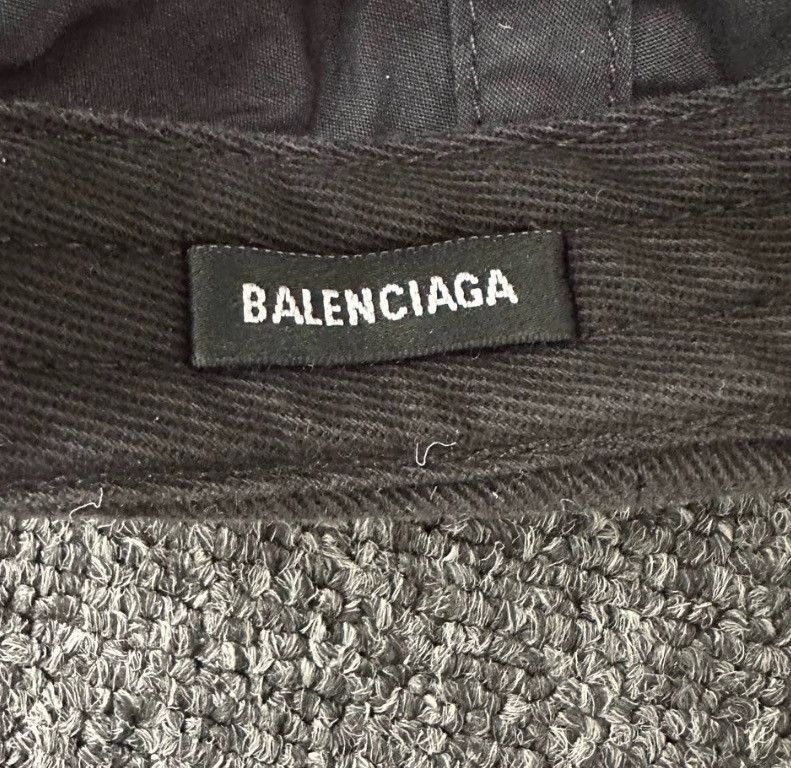 Balenciaga BALENCIAGA Embroidered Logo Curved brimmed Bas2412-Nextarrow Size 40 - 5 Thumbnail