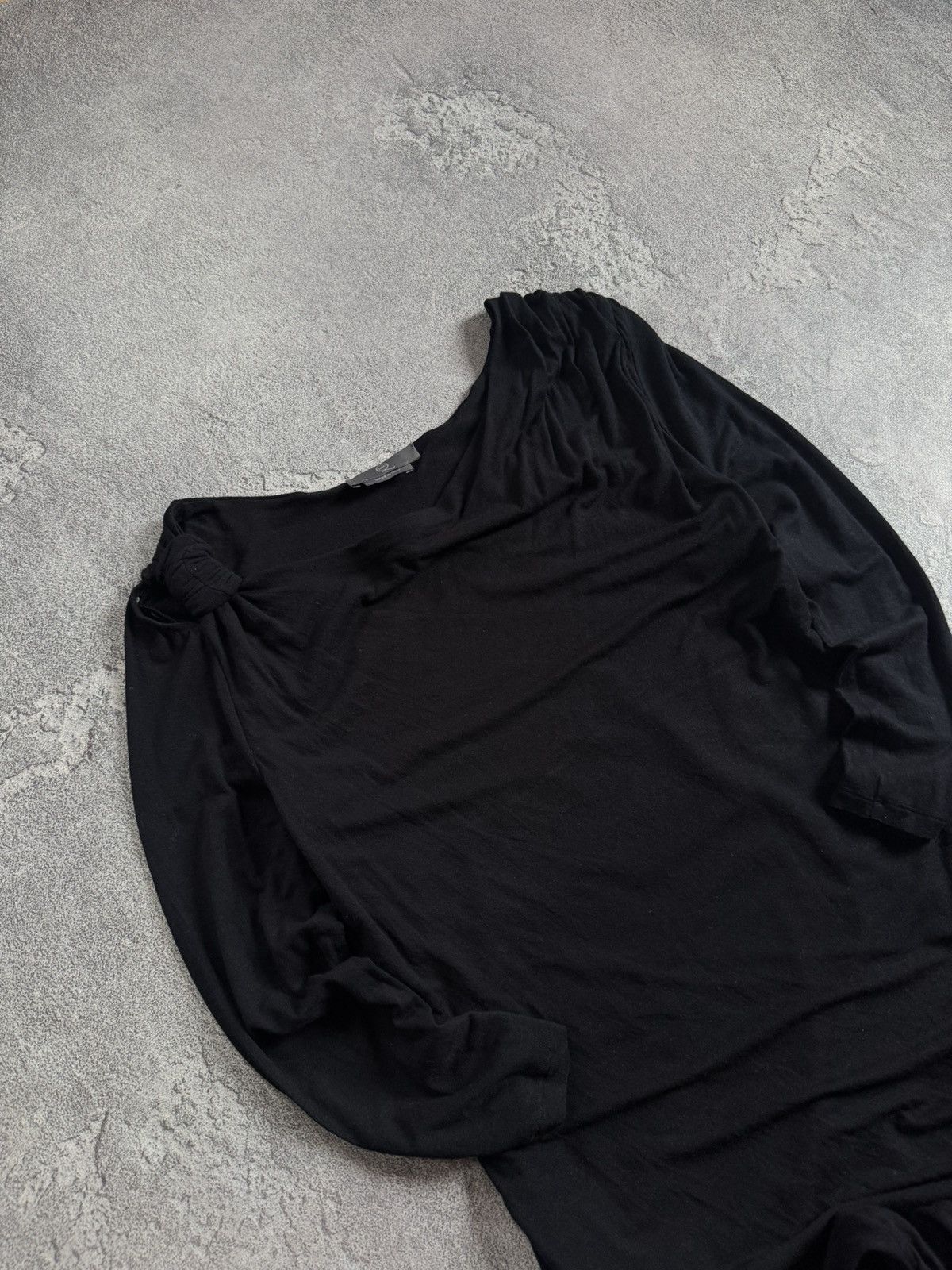 McQ Alexander McQueen MCQ Alexander McQueen L/size black dress 👗 off shoulder Size L / US 10 / IT 46 - 2 Thumbnail