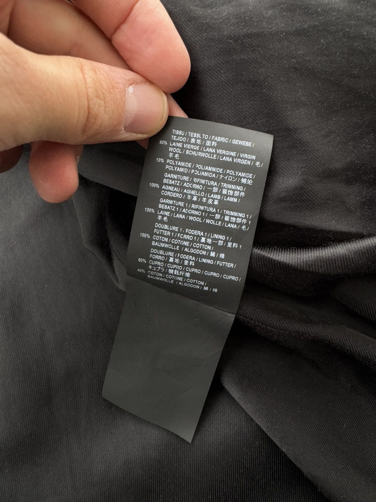 Hedi Slimane × Saint Laurent Paris × Yves Saint Laurent *ULTRA RARE* Hedi Slimane YSL Saint Laurent Paris teddy Size US L / EU 52-54 / 3 - 8 Thumbnail