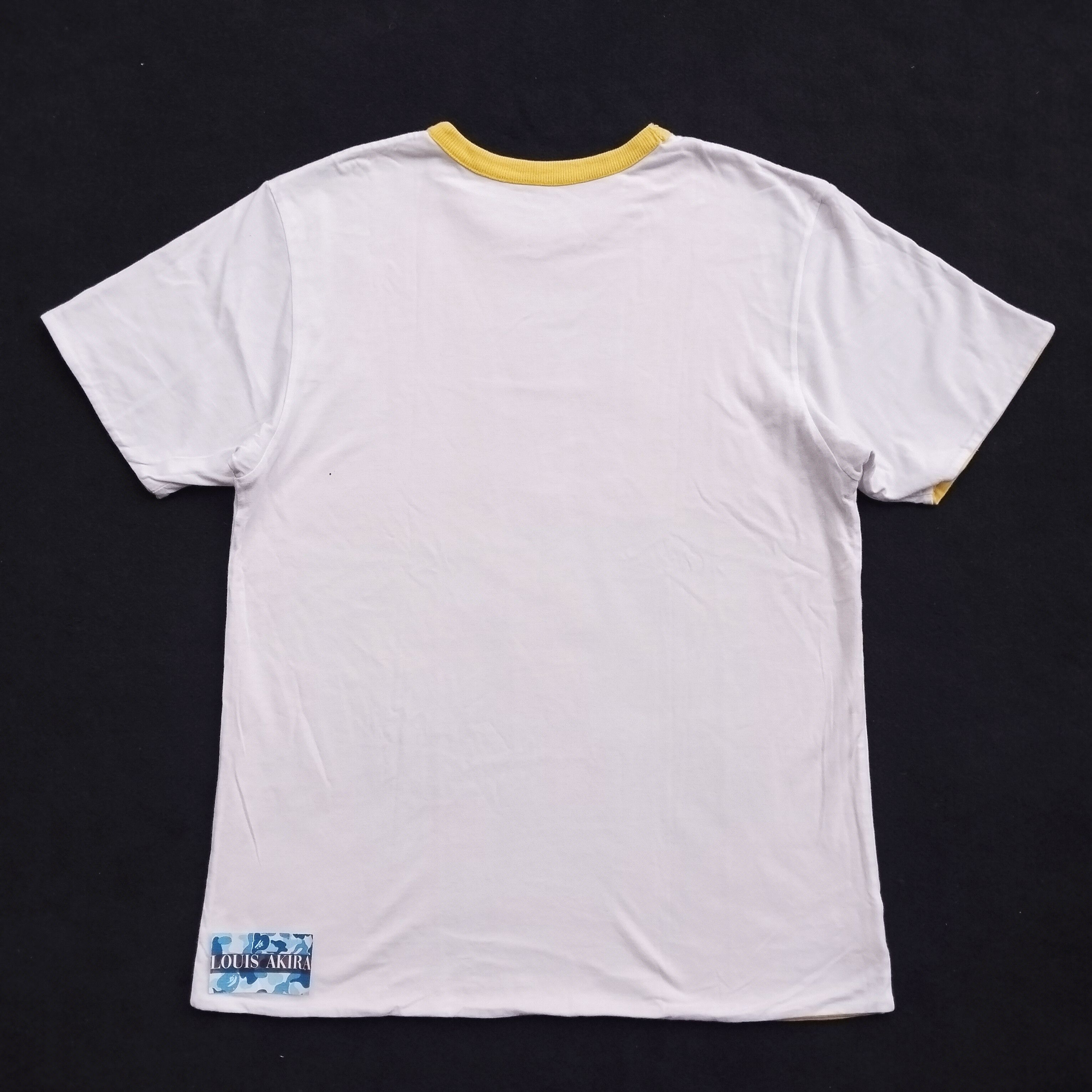 Bape 2003 Vintage Bape Ghotic and Pirate Reversible Tee Size US M / EU 48-50 / 2 - 6 Thumbnail