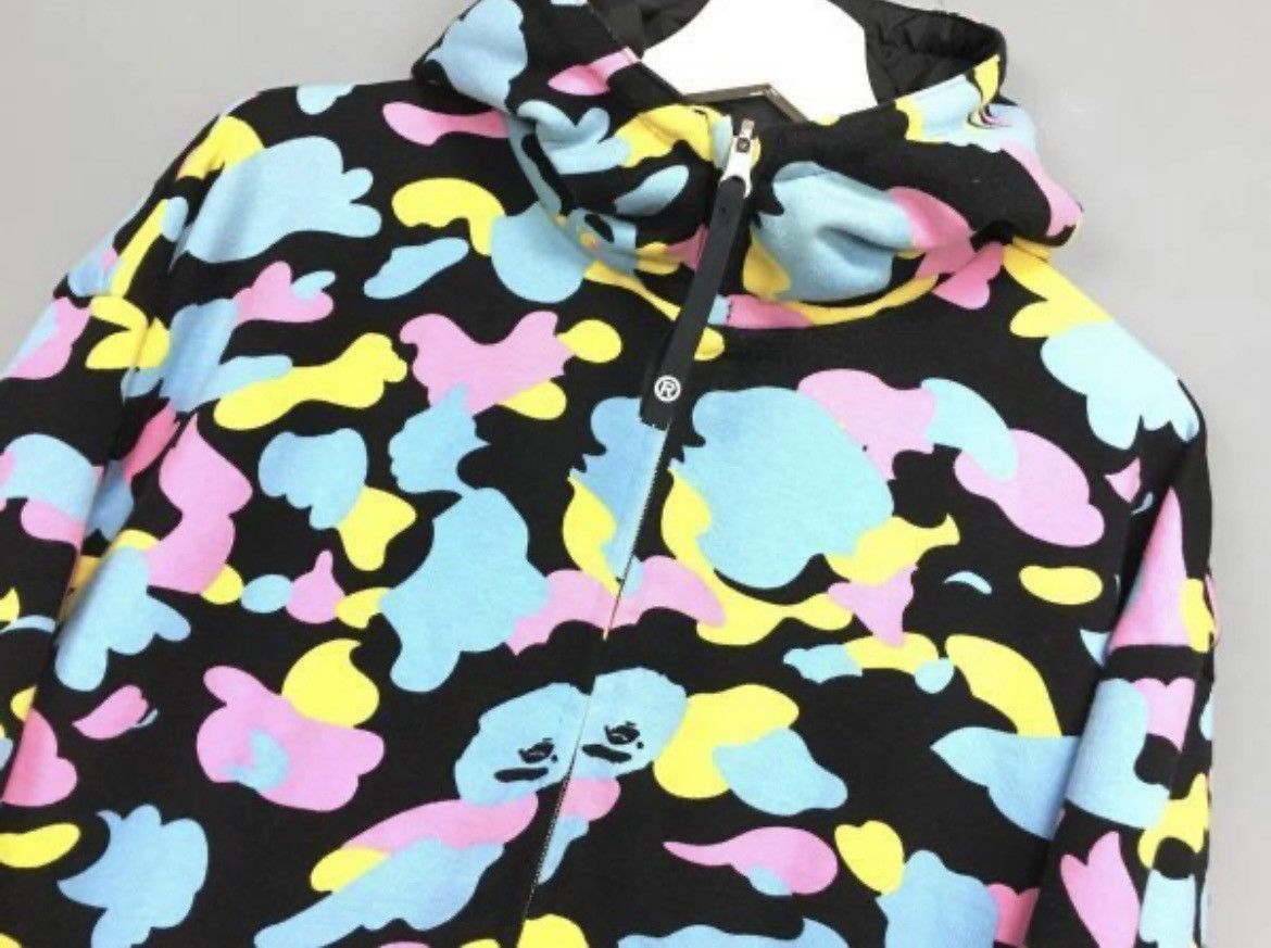 Bape RARE OG 2006 A BATHING APE COTTON CANDY REVERSIBLE JACKET Size US M / EU 48-50 / 2 - 2 Thumbnail