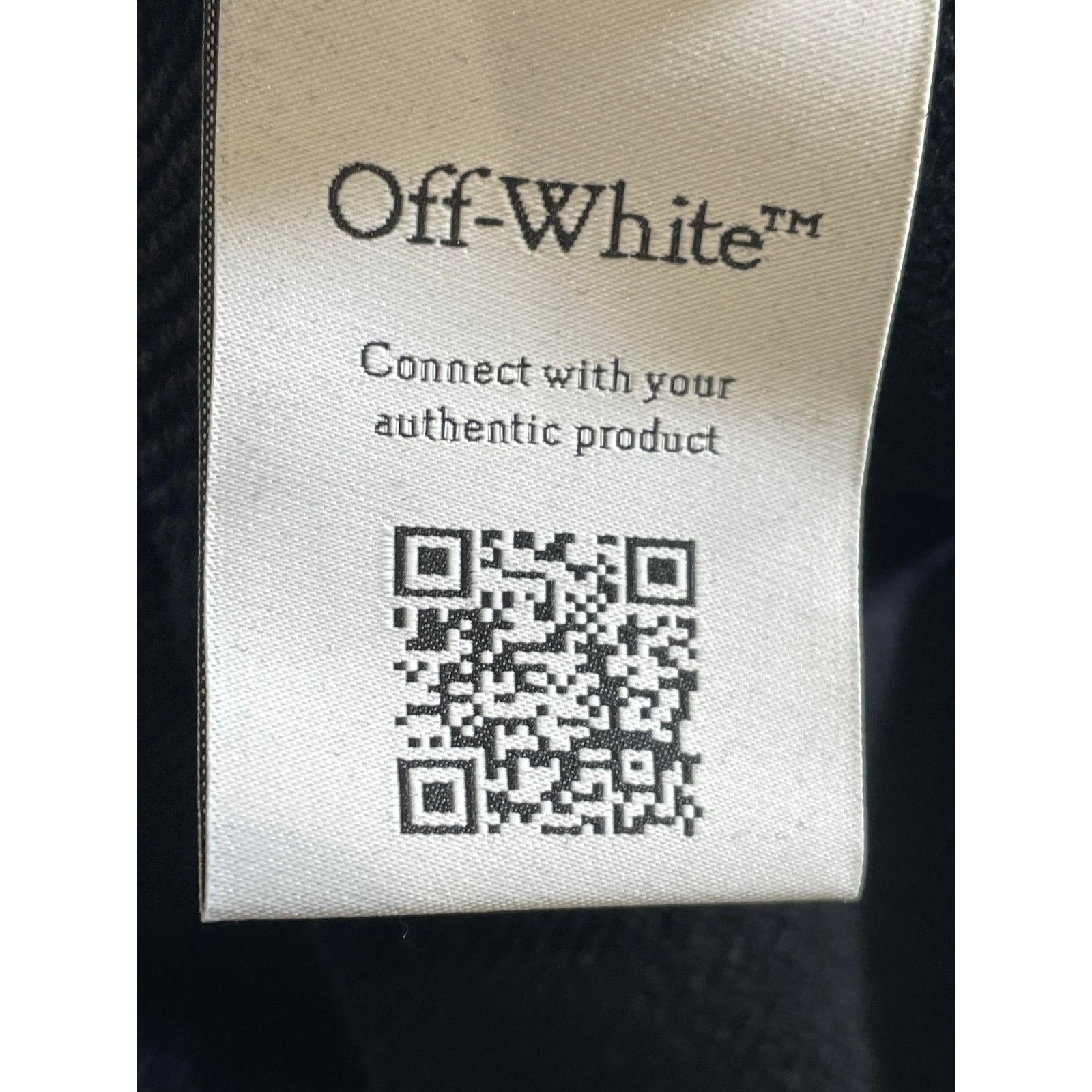 Off-White Off Cupid Paper Skate White & Black Hoodie Size US XS / EU 42 / 0 - 4 Thumbnail