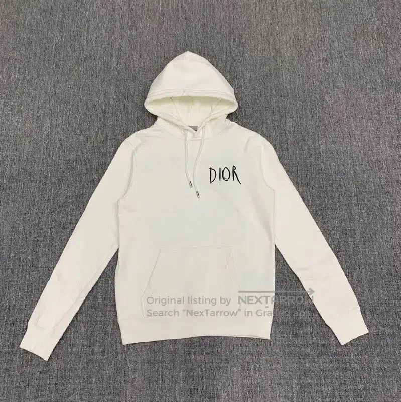 Dior Dior Women's White Cotton Hoodie . Size XS / US 0-2 / IT 36-38 - 1 Thumbnail