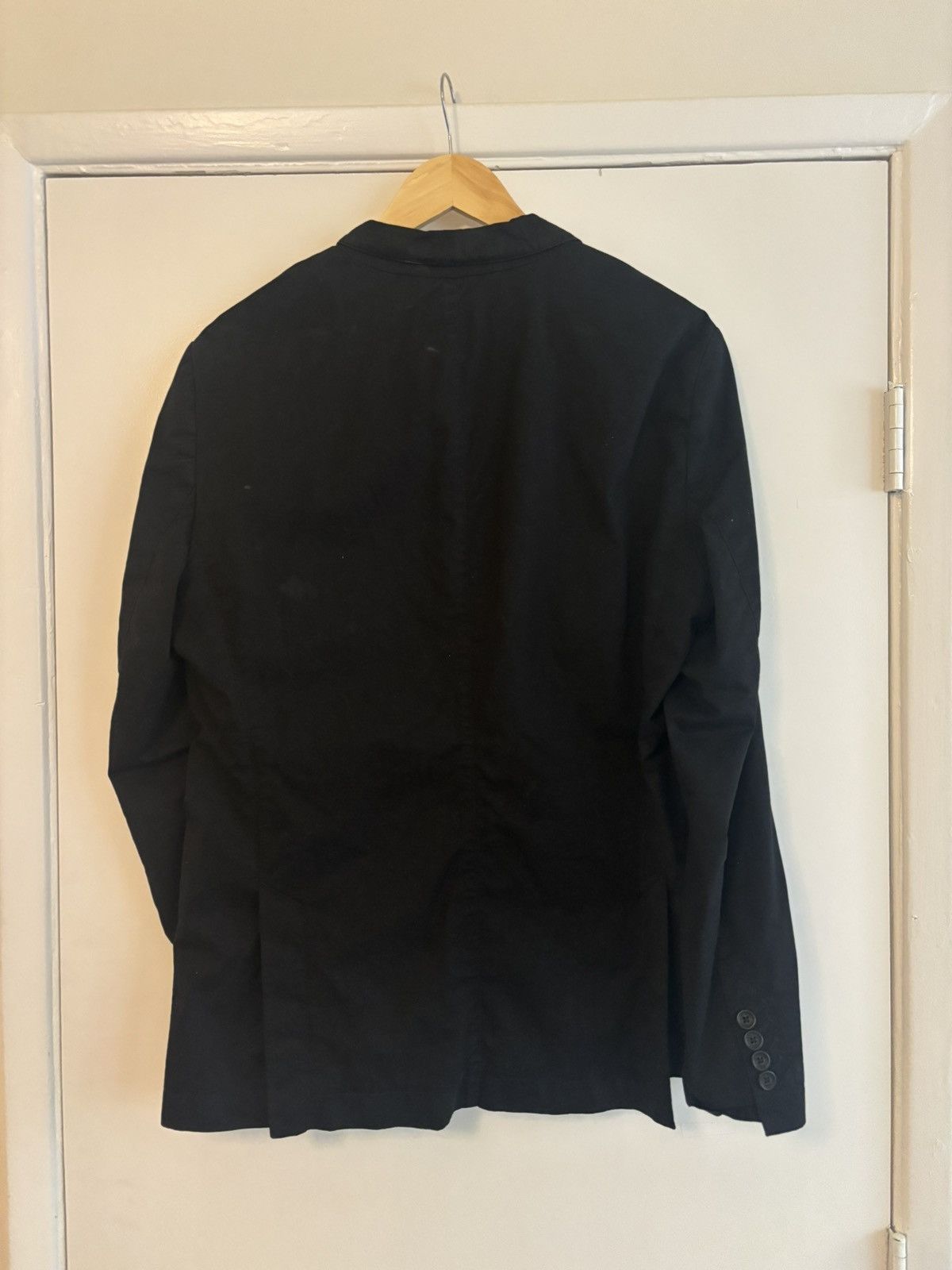 Hugo Boss Men’s Large Hugo boss black slim stretch blazer jacket Size 52L - 6 Thumbnail