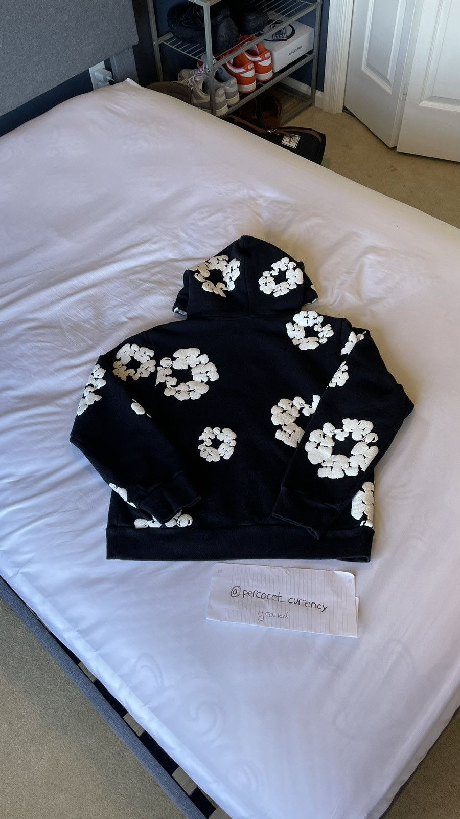 DENIM TEARS DENIM TEARS The Cotton Wreath Sweatshirt Black Size US S / EU 44-46 / 1 - 2 Thumbnail
