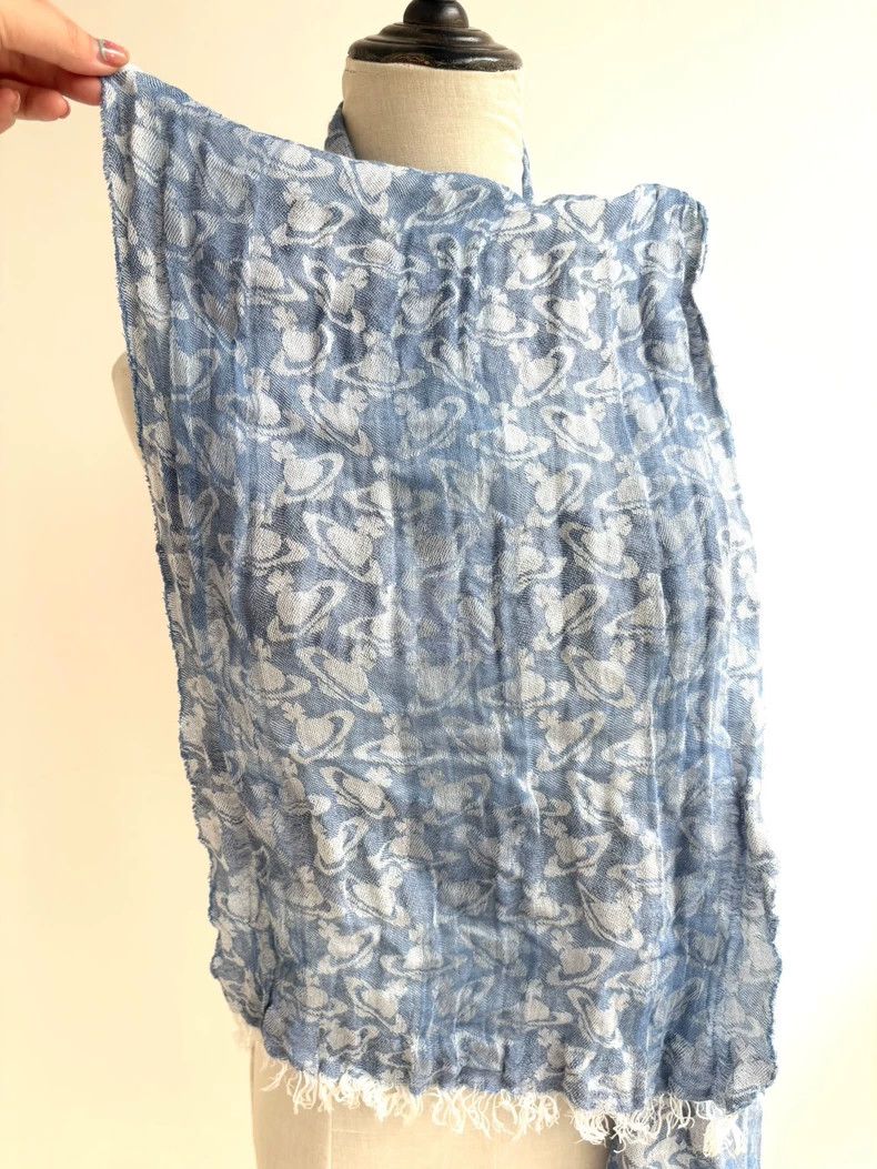 Vivienne Westwood Vivienne Westwood Saturn full moon scarf Size ONE SIZE - 5 Thumbnail