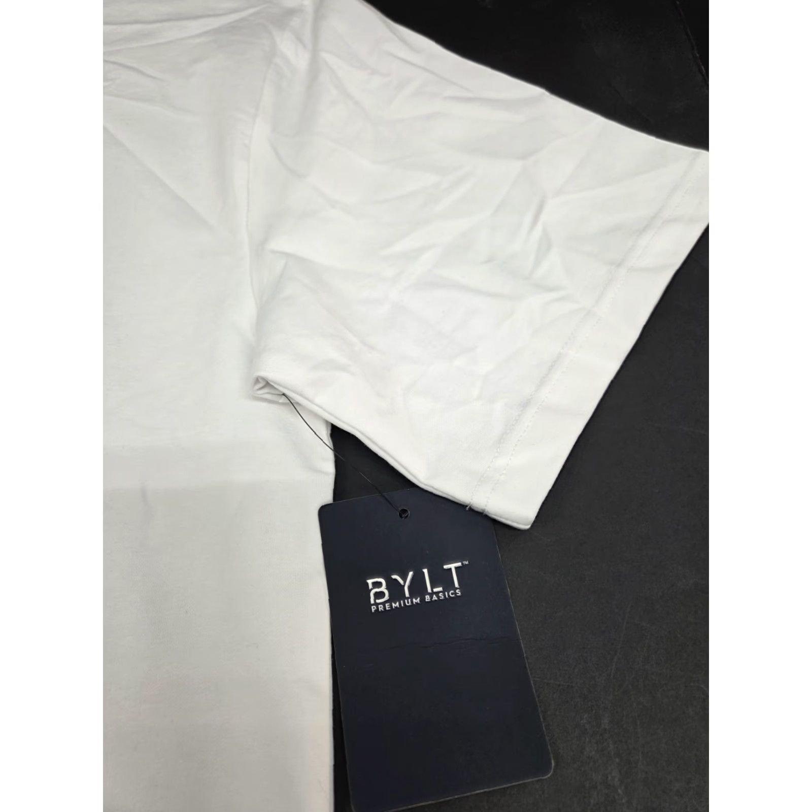 Vintage BYLT Box Tee Lux Shirt White Graphic Print Short Sleeve Crew Neck XL Mens Shirt Size US XL / EU 56 / 4 - 6 Thumbnail