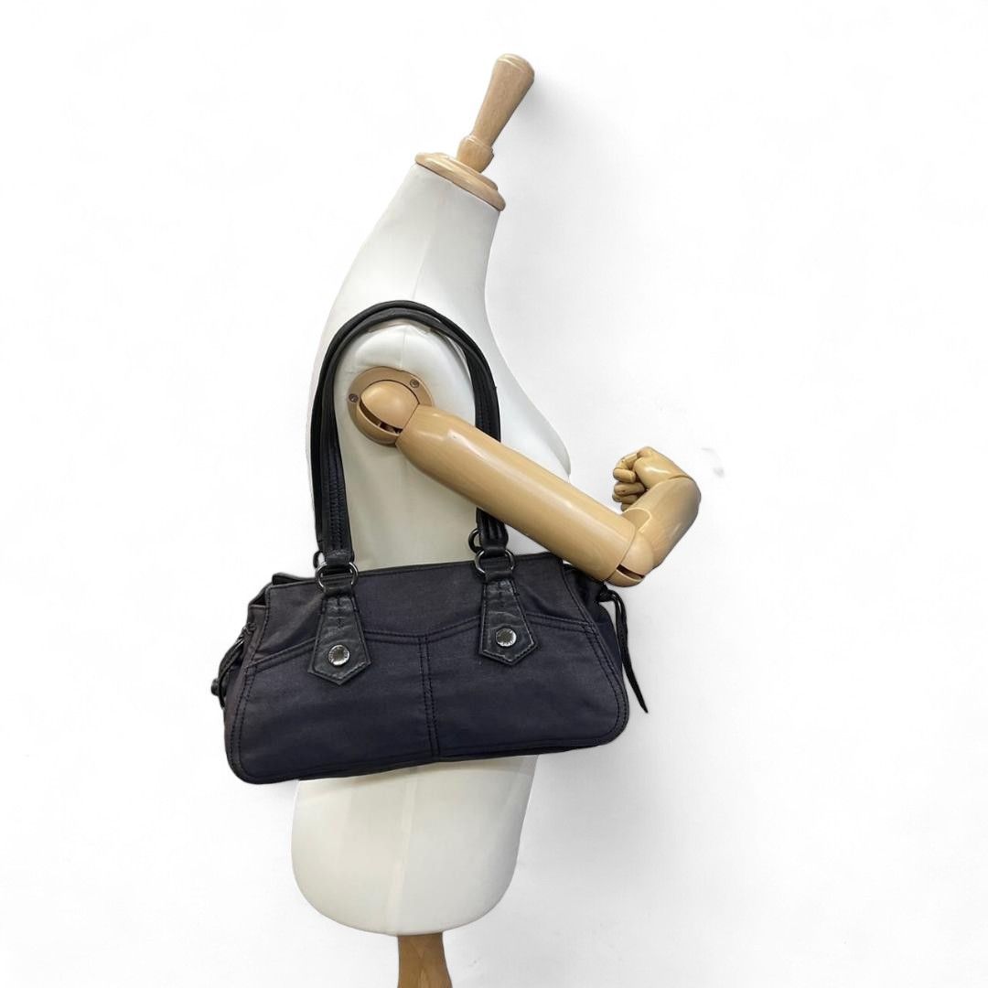 Prada Prada - Shoulder Bag Denim Black Leather Size ONE SIZE - 3 Thumbnail
