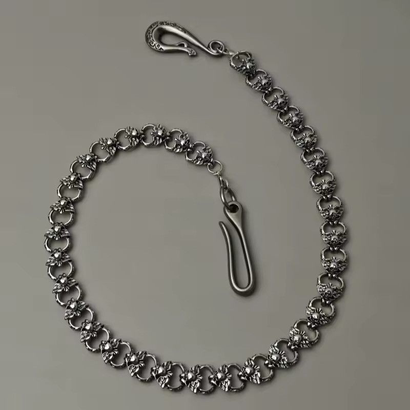 Jewelry Punk Style Skeleton Pants Chain Size ONE SIZE - 4 Thumbnail