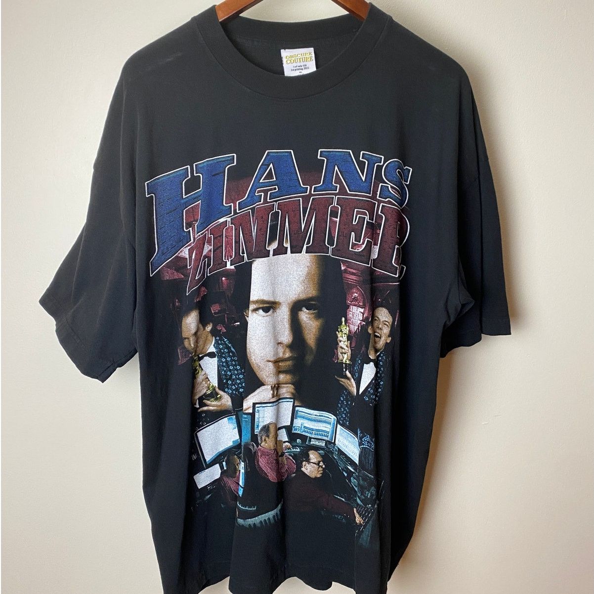 Hans Zimmer Rap Tee Obscure Couture 1/150 Limited - XL