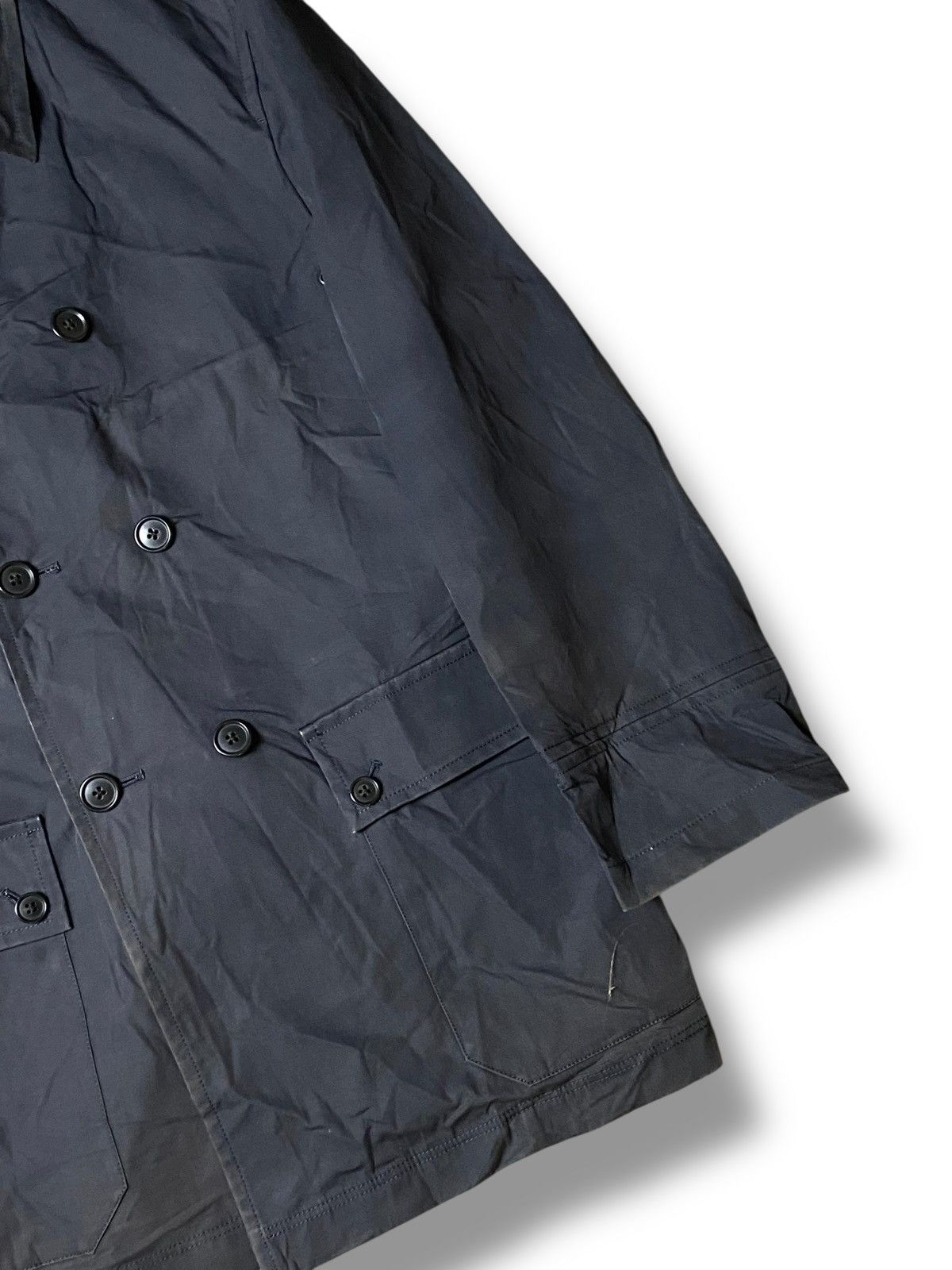 Japanese Brand × Takeo Kikuchi × Vintage Takeo Kikuchi Belted Double Breasted Coat (121) Size US XXS / EU 40 - 6 Thumbnail