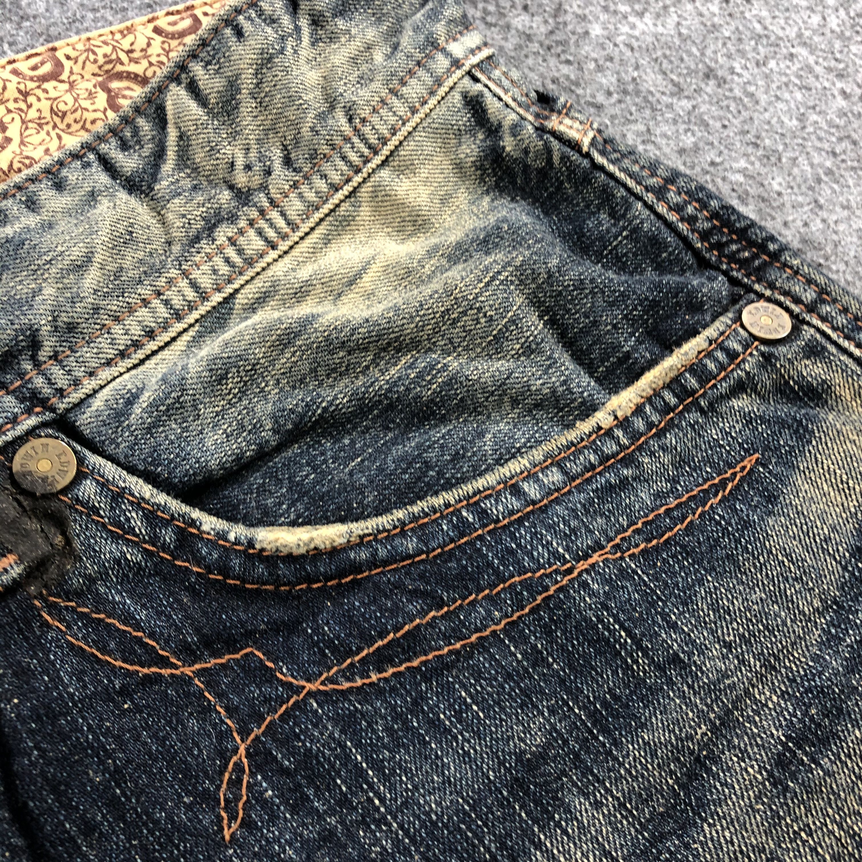 Edwin Vintage Edwin 503 Jeans-J1816 Size US 36 / EU 52 - 11 Thumbnail