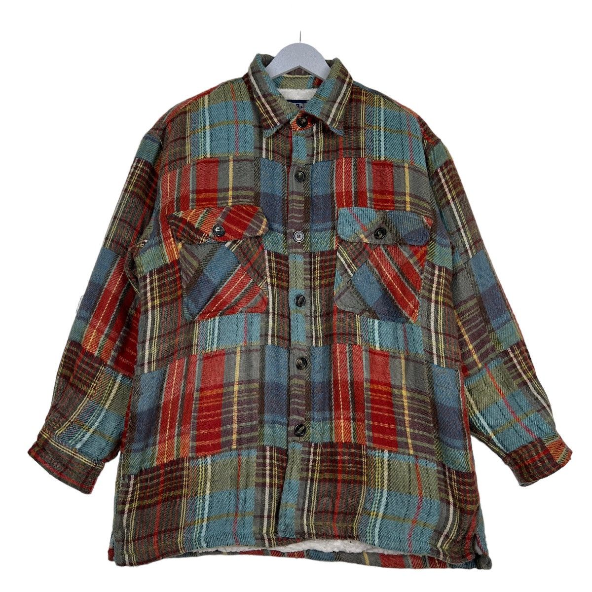Japanese Brand 🔥 RARE VINTAGE CALAJA CASUAL LAND JAPAN PATCHWORK JACKET Size US M / EU 48-50 / 2 - 2 Thumbnail