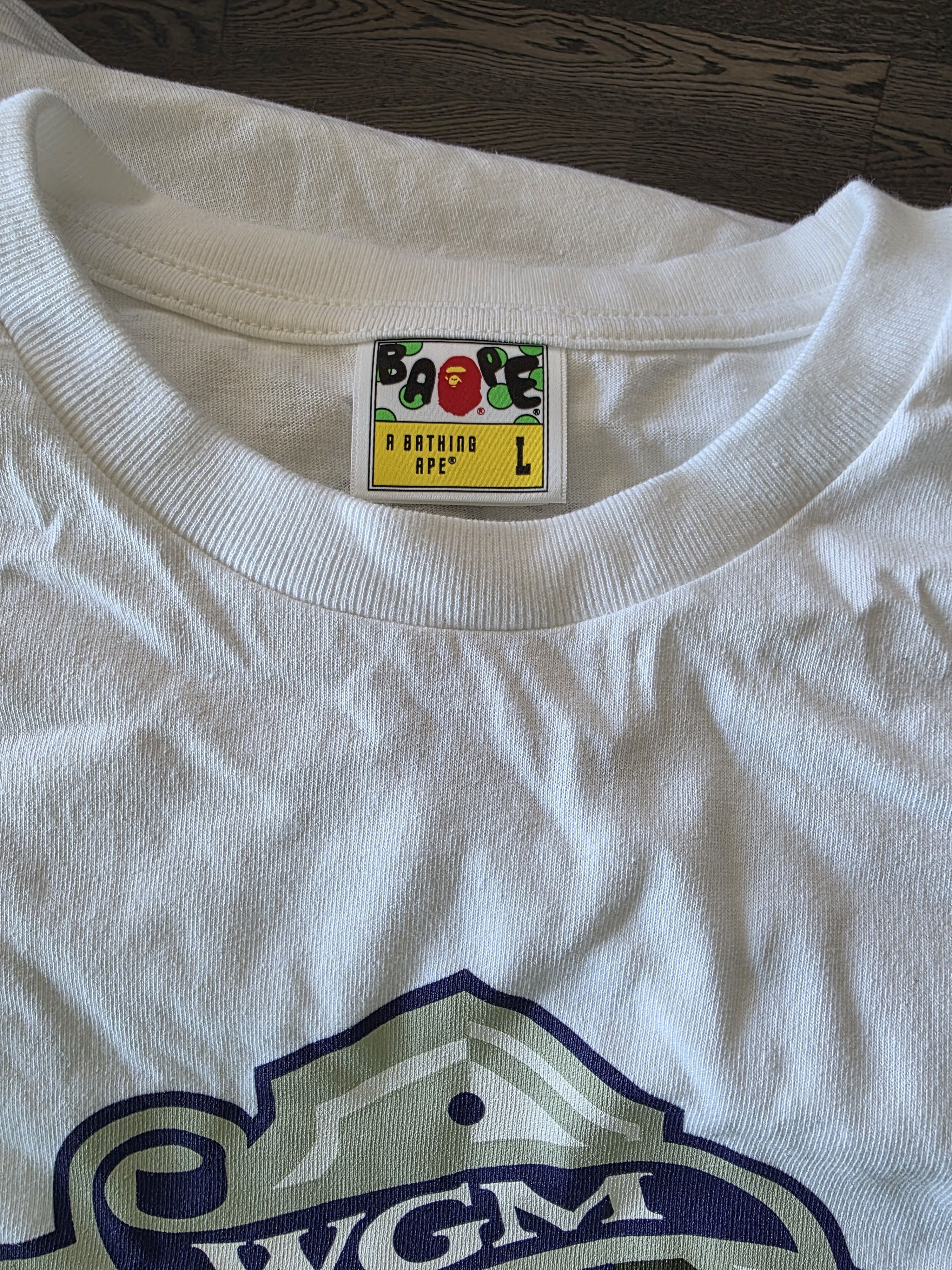 Bape Bape Archive #11 Graphic Tee White Size US L / EU 52-54 / 3 - 4 Thumbnail