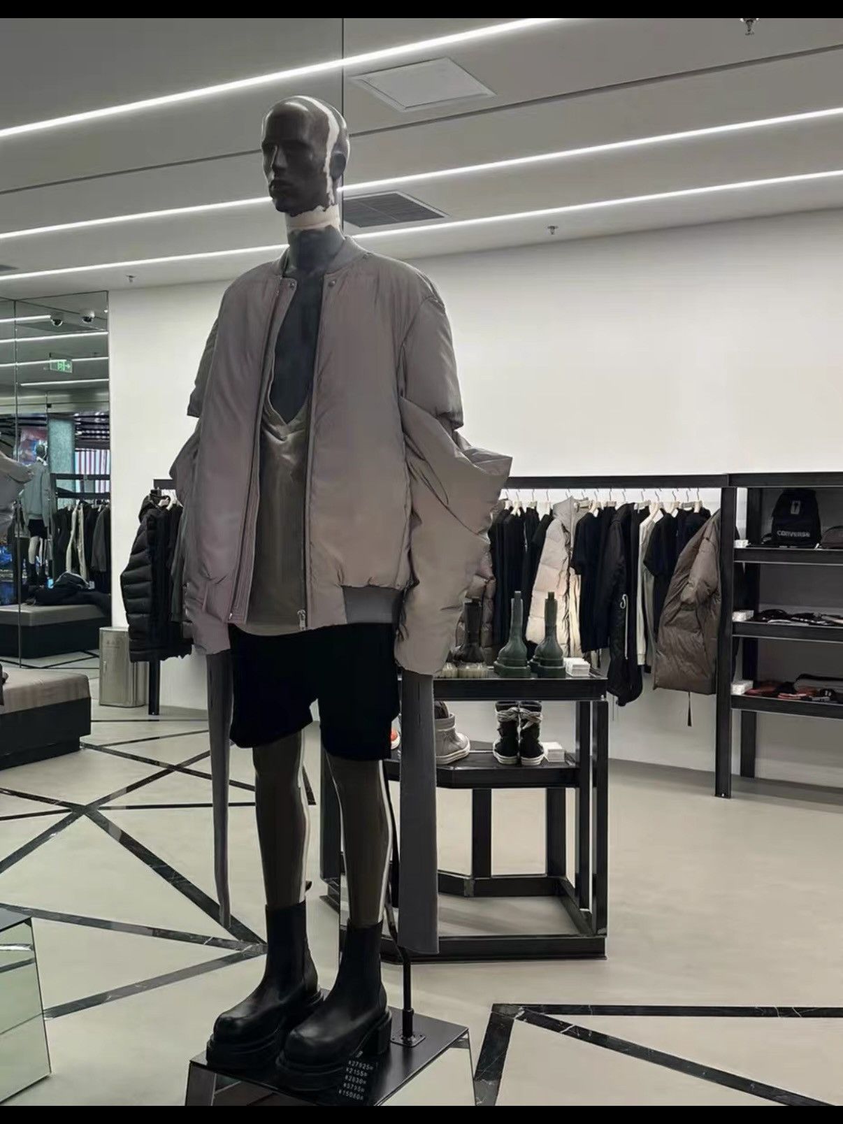 Rick Owens Rick Owens FW22 Stobe Gauntlet Bomber in Reflex sz 48 Size US M / EU 48-50 / 2 - 7 Thumbnail