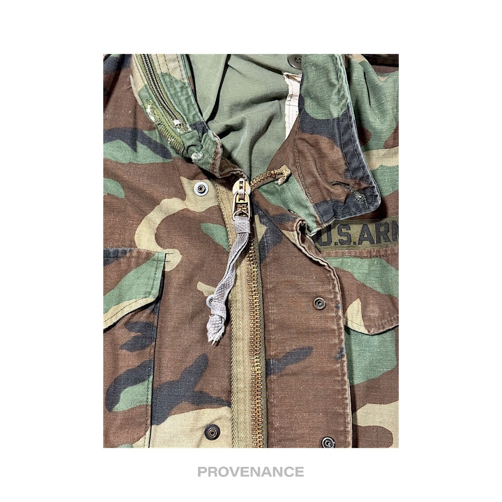 Other 🔴 US ARMY M-65 FIELD JACKET - Camouflage S Size US S / EU 44-46 / 1 - 6 Thumbnail