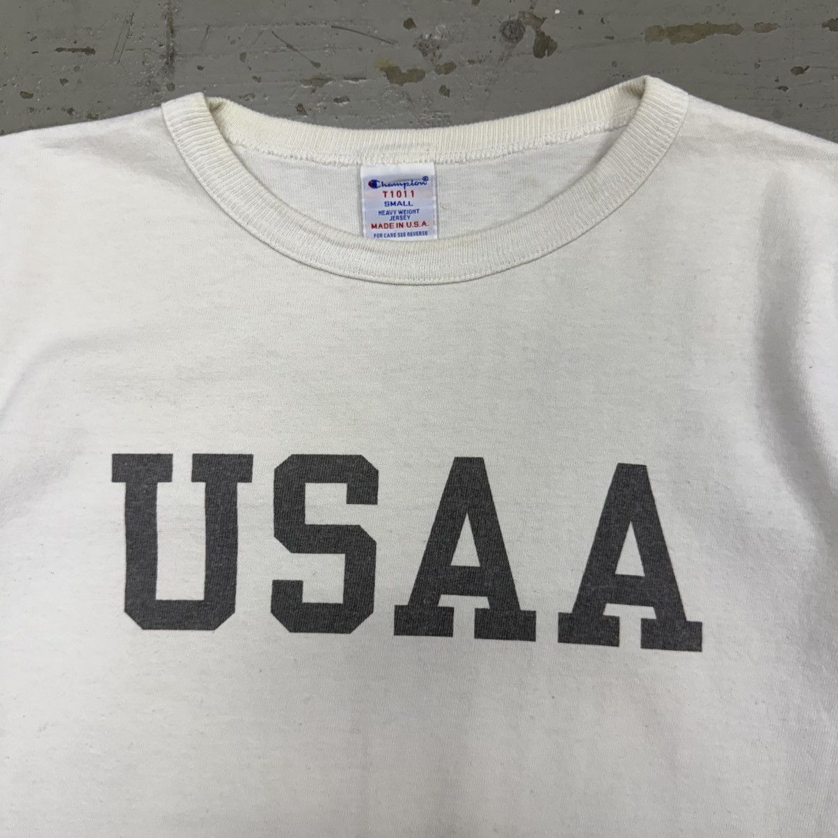 Champion Vintage Champion USAA Tee Size US S / EU 44-46 / 1 - 2 Thumbnail