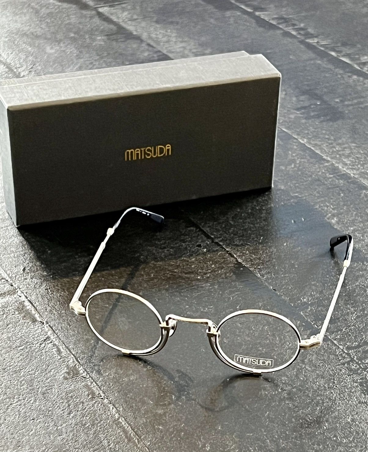 Matsuda NEW MATSUDA 10103H SILVER HERITAGE COLLECTION 41/27/145 Size ONE SIZE - 15 Thumbnail