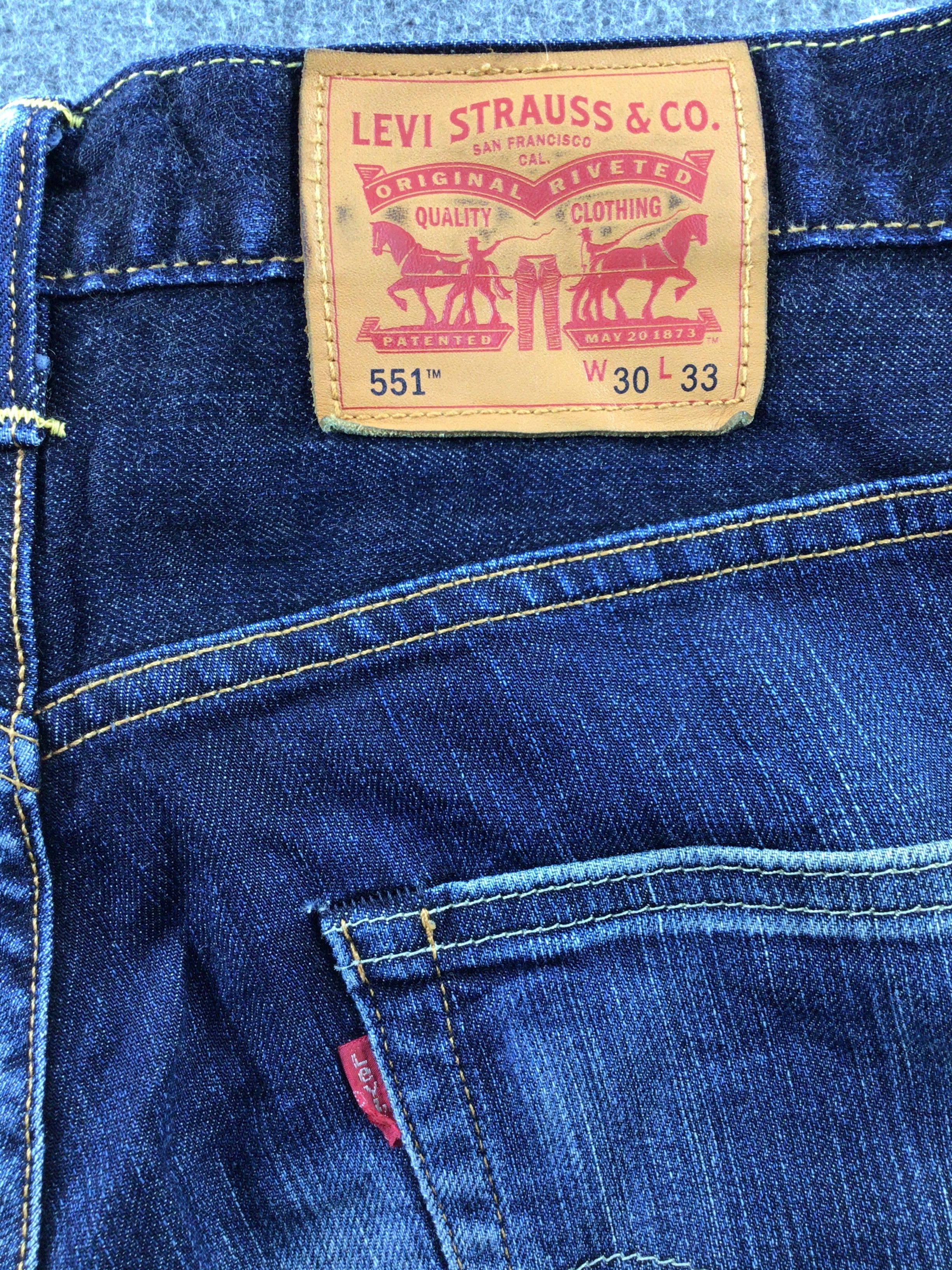 Levi's × Vintage Vintage Levis 551 Jeans-JM328 Size US 30 / EU 46 - 5 Thumbnail