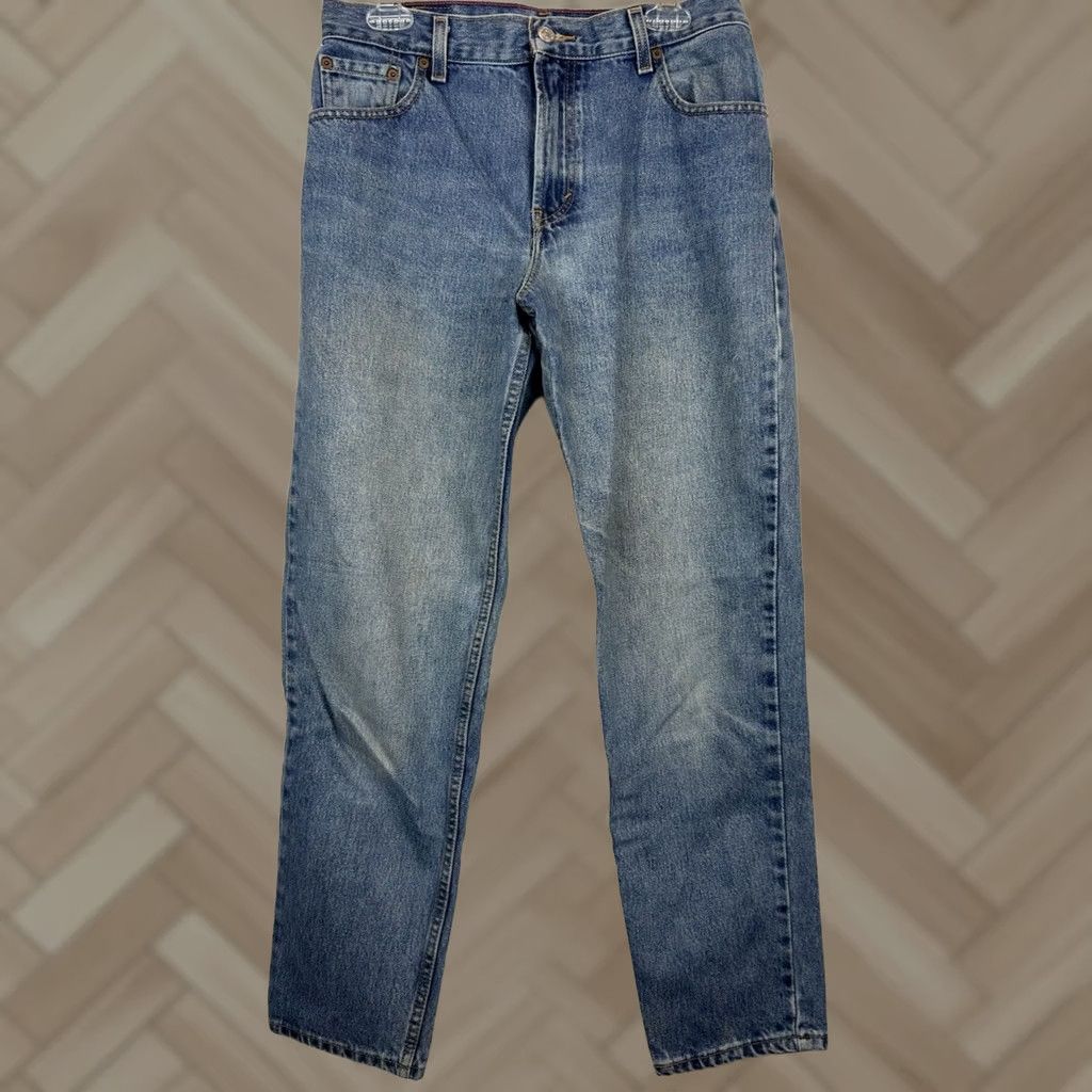 Levi's VINTAGE Levi's 550 Jeans Womens 12 31X30 Blue Relaxed Fit Tapered Denim Y2K Size 34" / US 12 / IT 48 - 1 Thumbnail