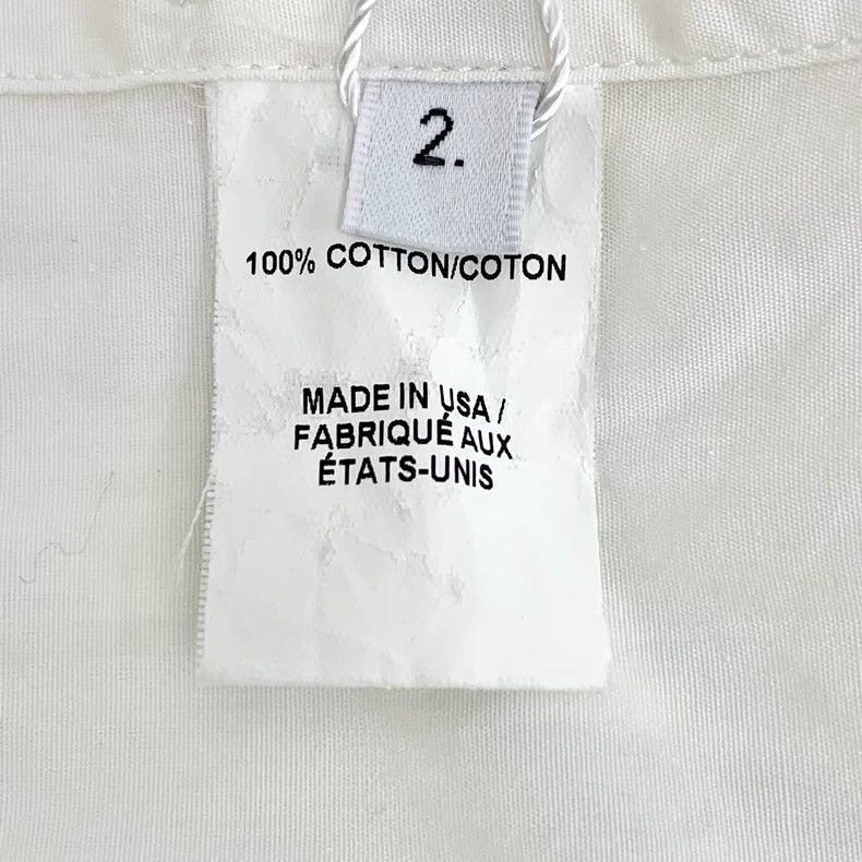 Thom Browne Thom browne White classic arm ring striped cotton lapel sin Size US M / EU 48-50 / 2 - 7 Thumbnail