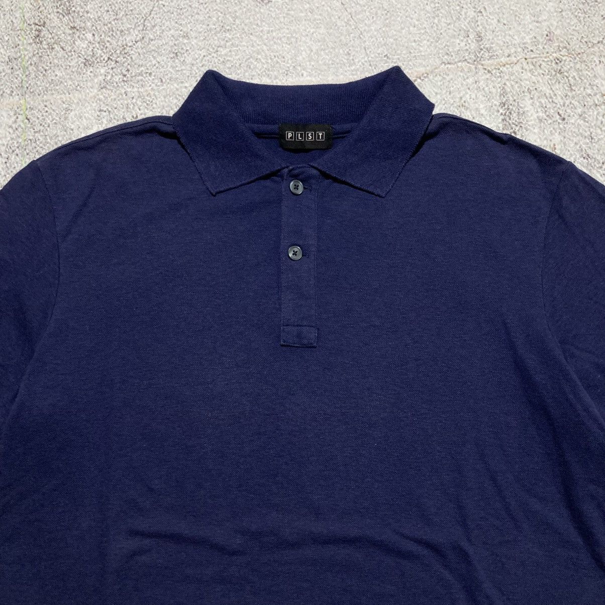 Japanese Brand Vintage PLST by Issey Miyake Colar Camo Polo Tshirt Designer Size US L / EU 52-54 / 3 - 3 Thumbnail