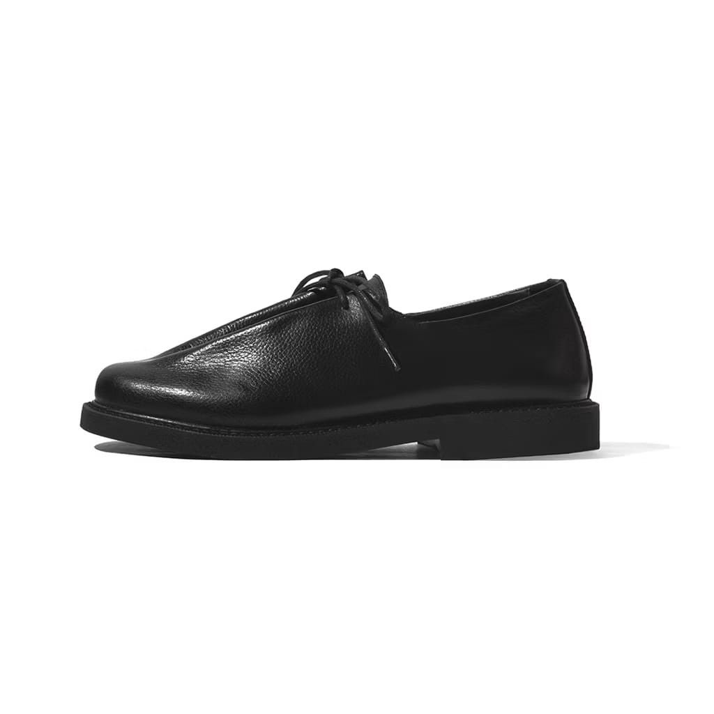 Genuine Leather Pile I Chunky Classic Black Size US 10 / EU 43 - 3 Thumbnail