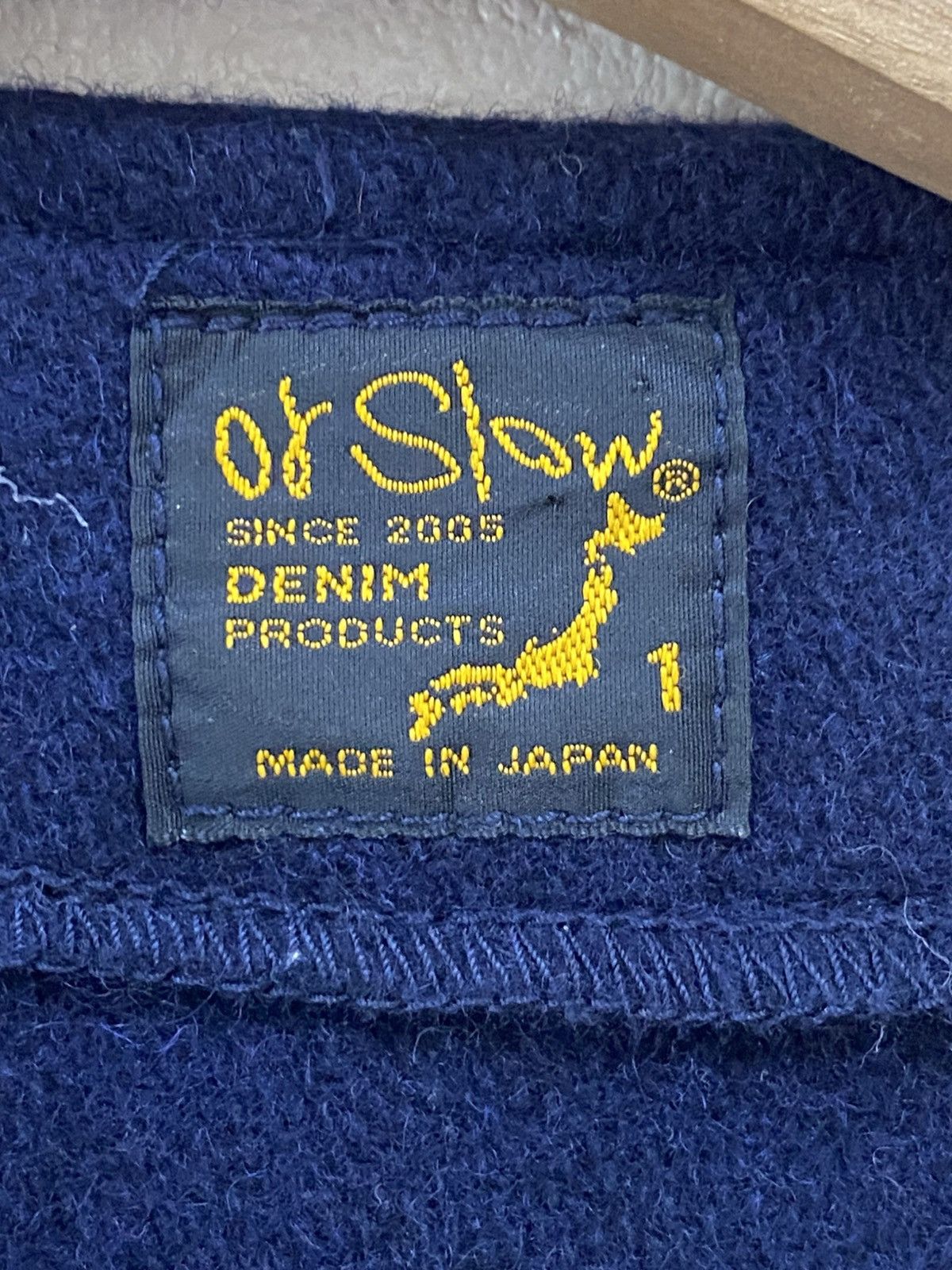 Orslow Vtg Or Slow Denim Product Japan Made - Wool Vest Size US M / EU 48-50 / 2 - 6 Thumbnail