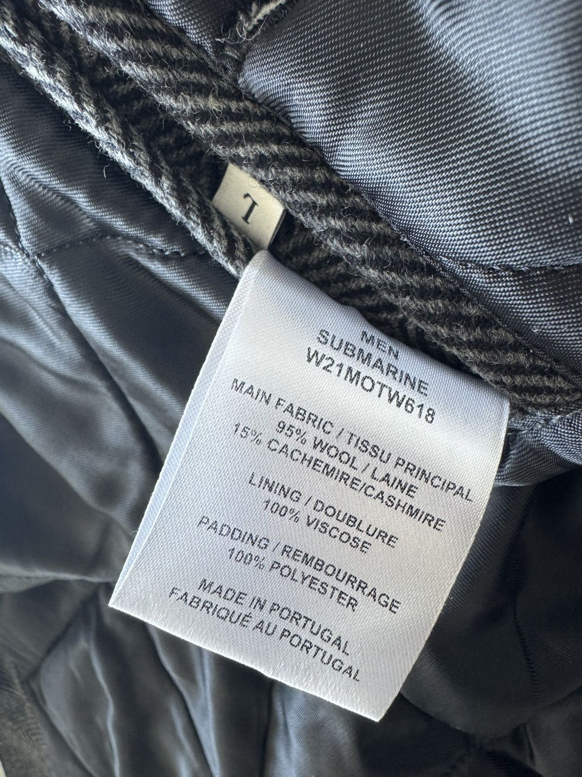 Officine Generale Officine Generale Submarine Herringbone Jacket Size US L / EU 52-54 / 3 - 5 Thumbnail