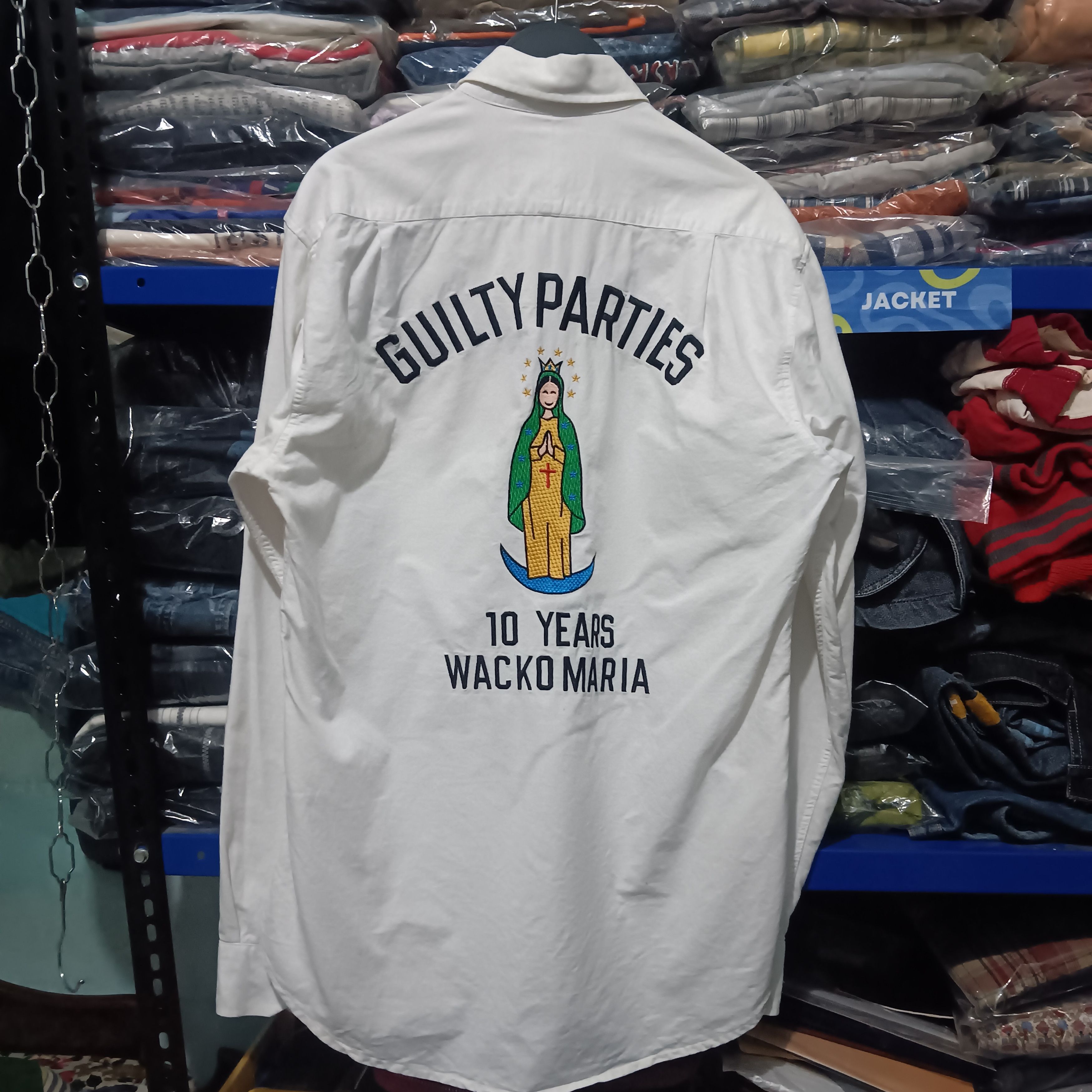 Wacko Maria Guilty Parties 10 years Wacko Maria shirt button Size US L / EU 52-54 / 3 - 2 Thumbnail